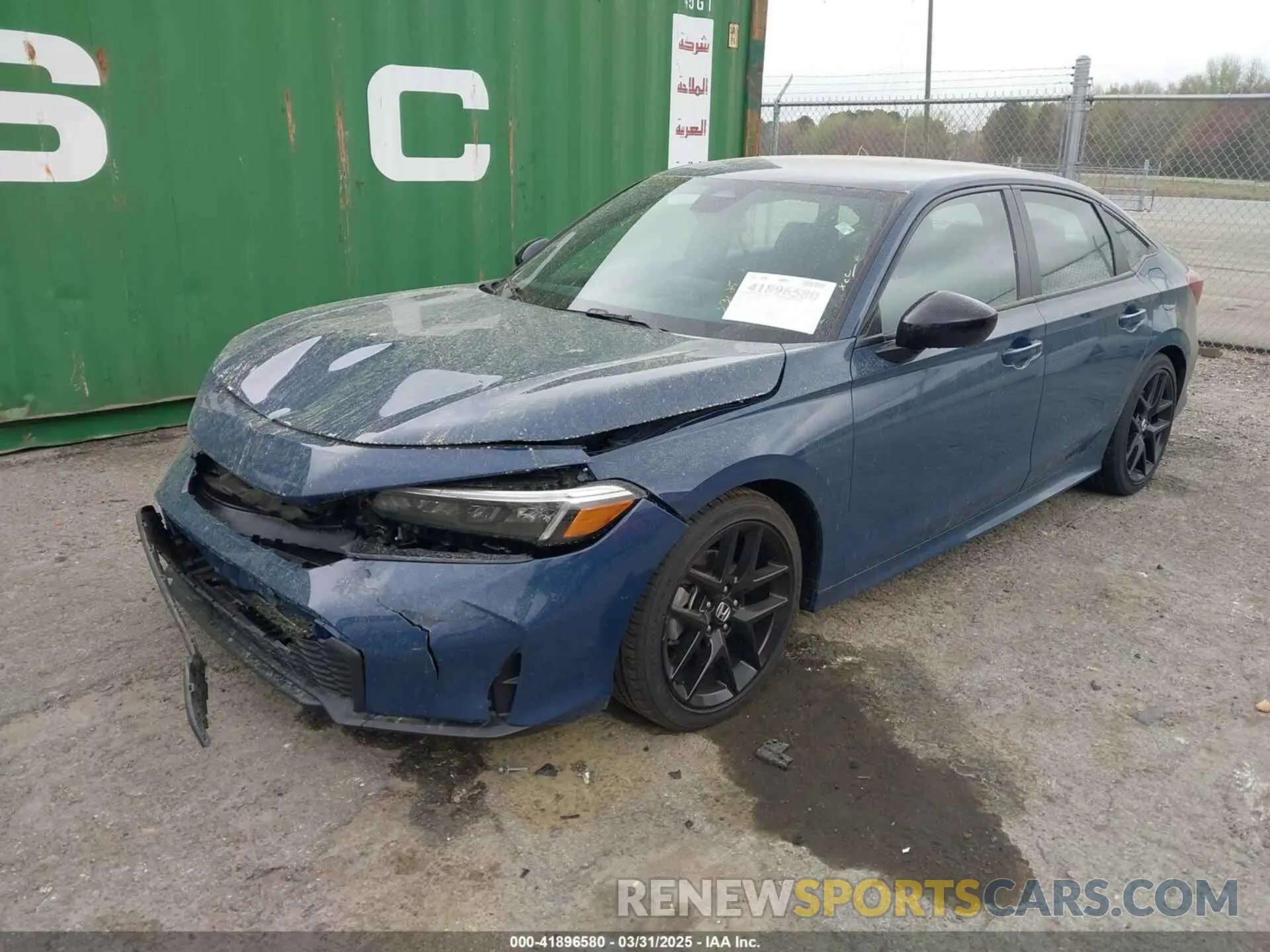 2 Photograph of a damaged car 2HGFE2F55SH516722 HONDA CIVIC 2025