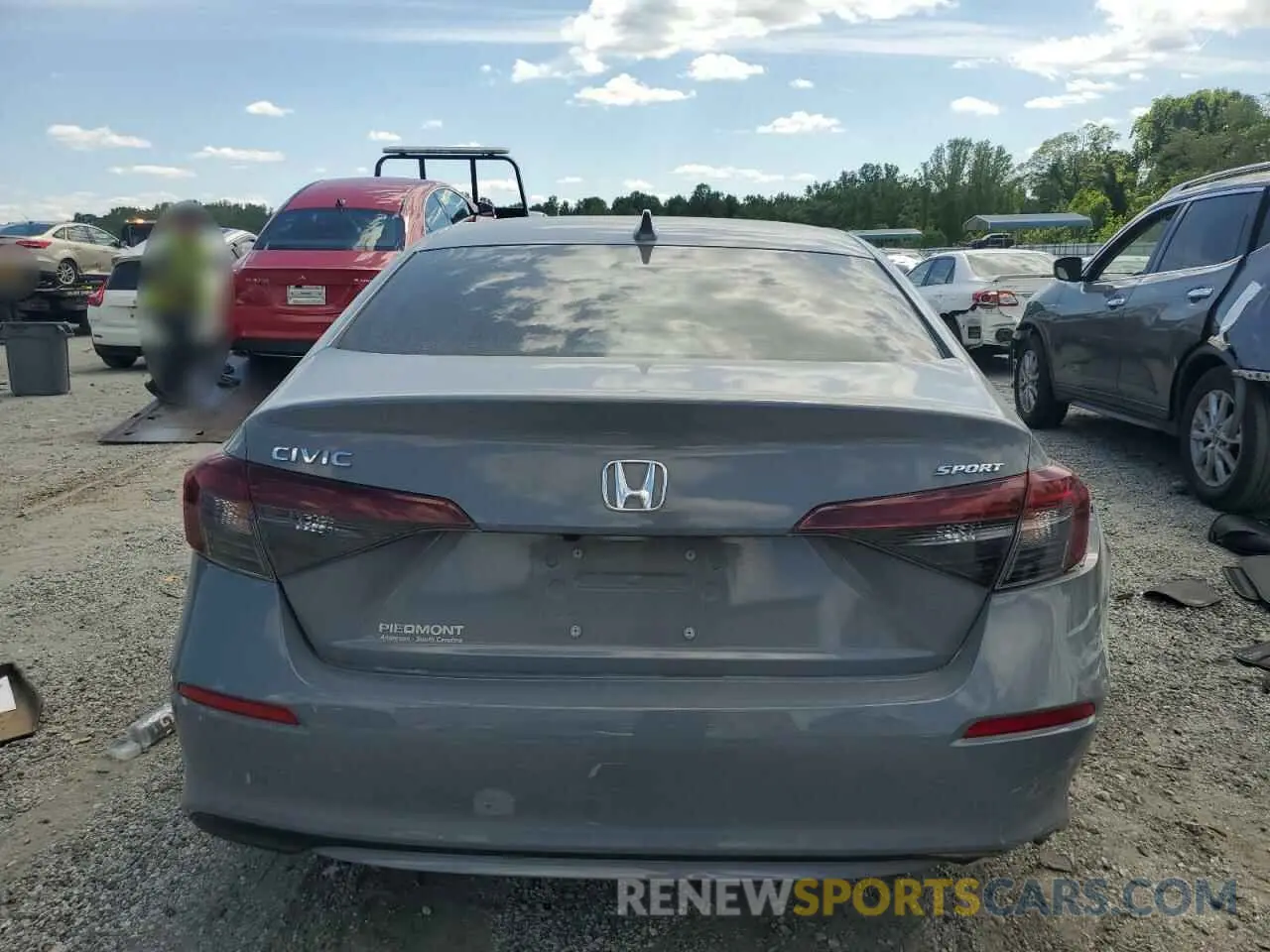 6 Photograph of a damaged car 2HGFE2F55SH517840 HONDA CIVIC 2025