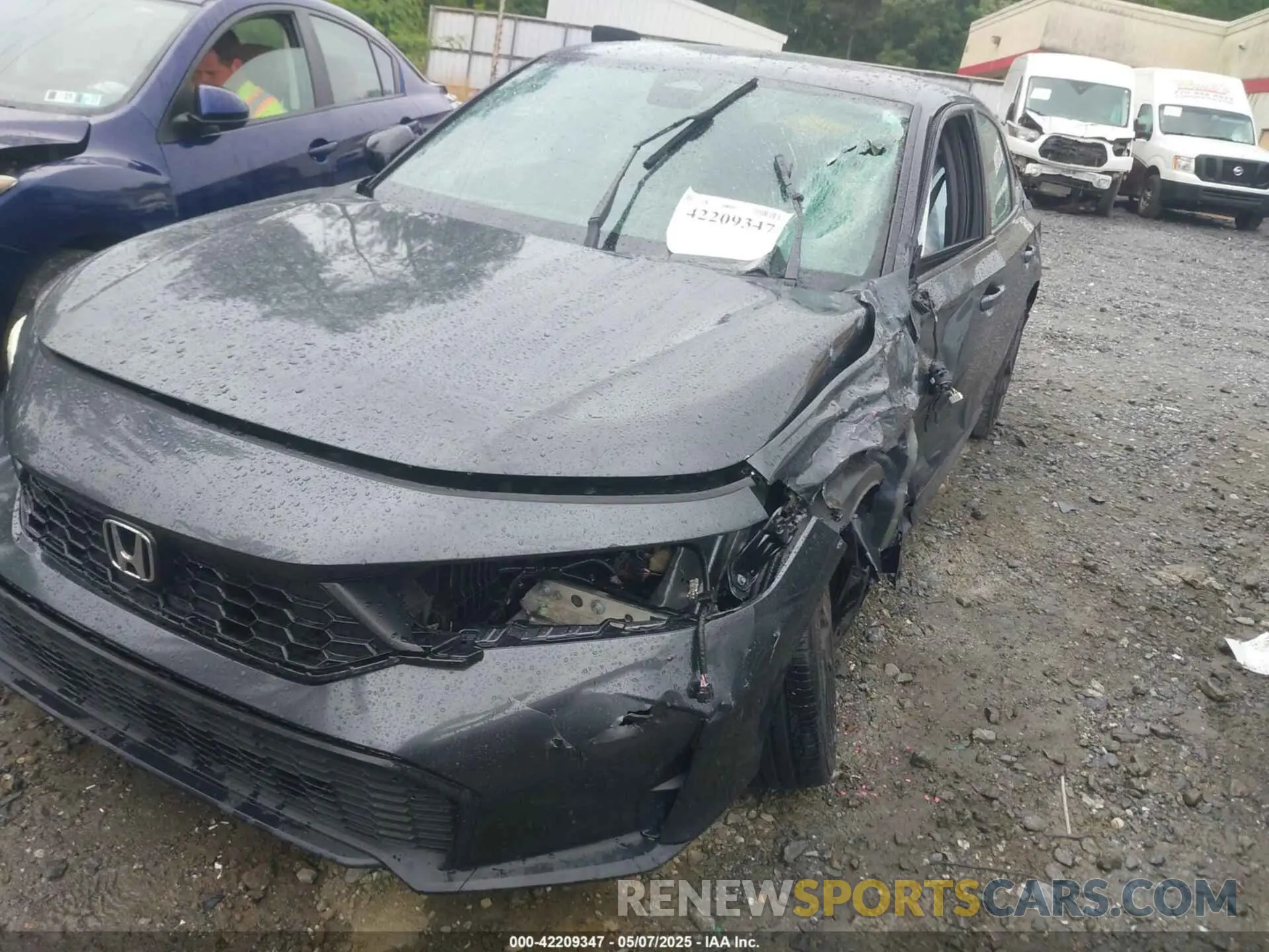 2 Photograph of a damaged car 2HGFE2F55SH518258 HONDA CIVIC 2025