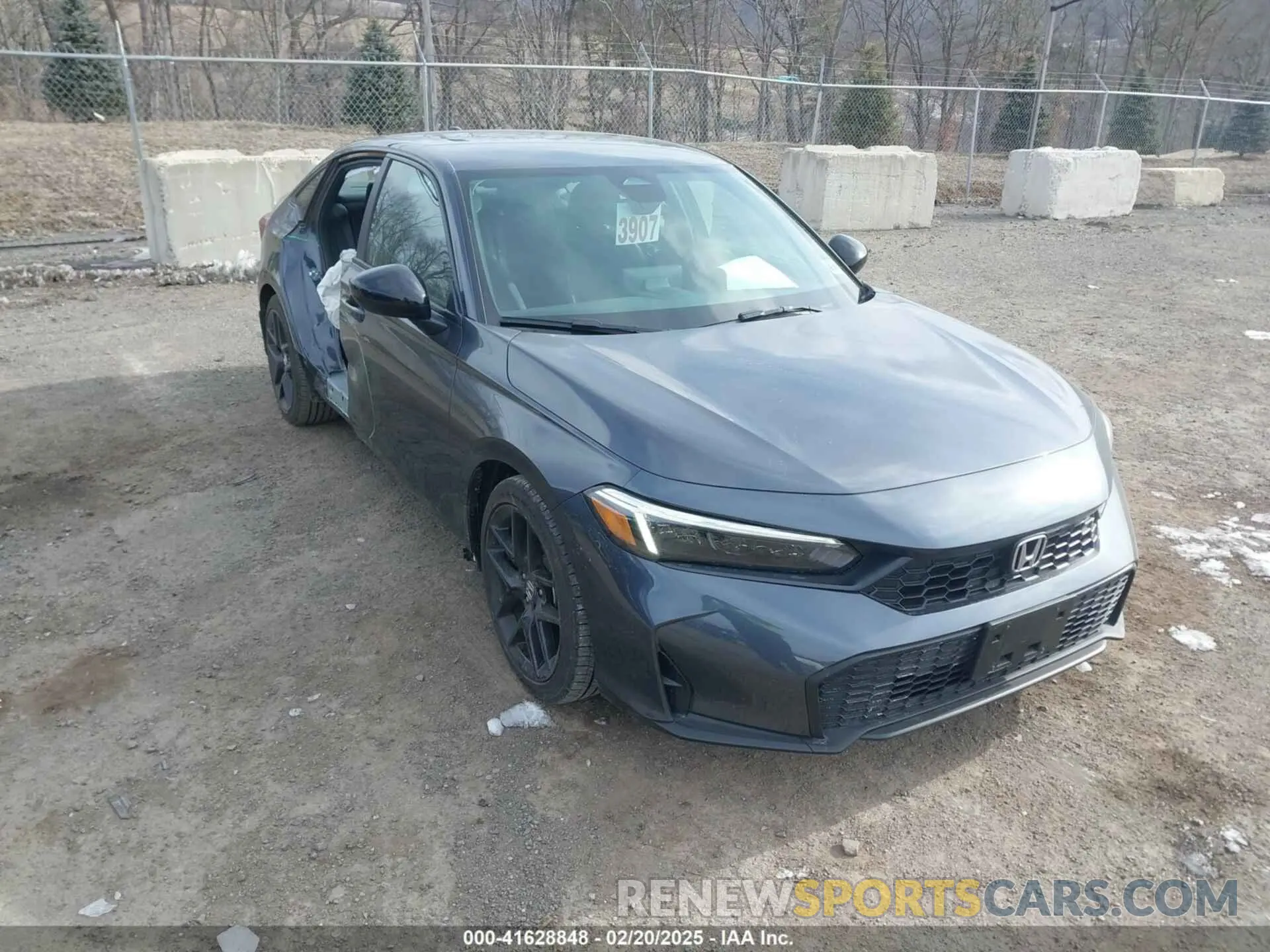 1 Photograph of a damaged car 2HGFE2F55SH520916 HONDA CIVIC 2025