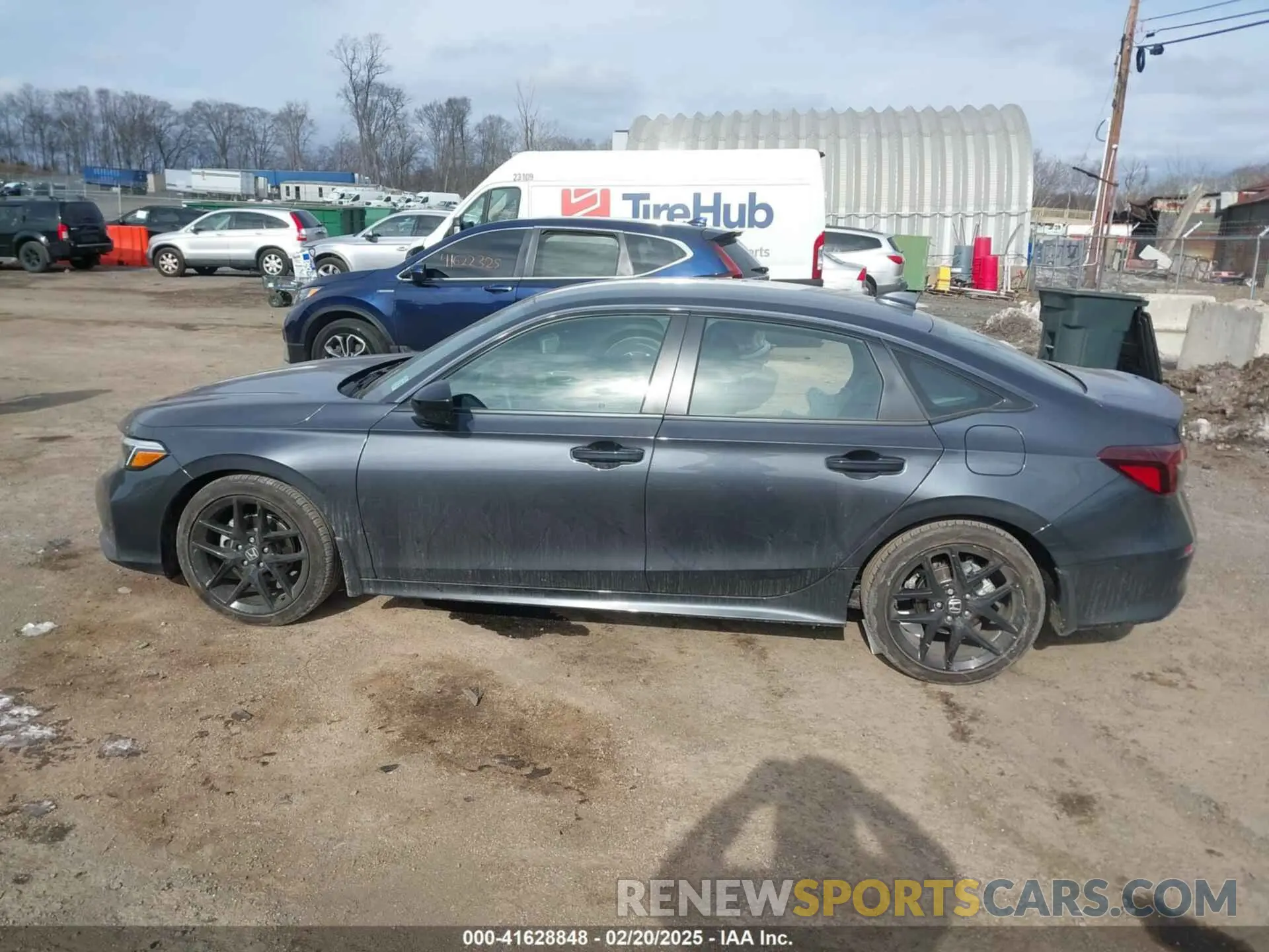 14 Photograph of a damaged car 2HGFE2F55SH520916 HONDA CIVIC 2025