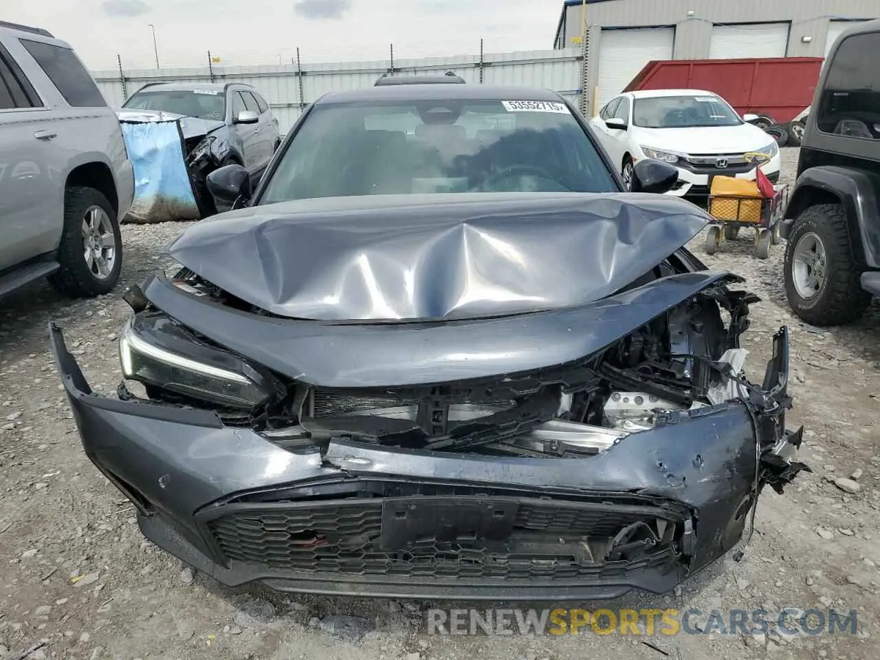 5 Photograph of a damaged car 2HGFE2F55SH521502 HONDA CIVIC 2025