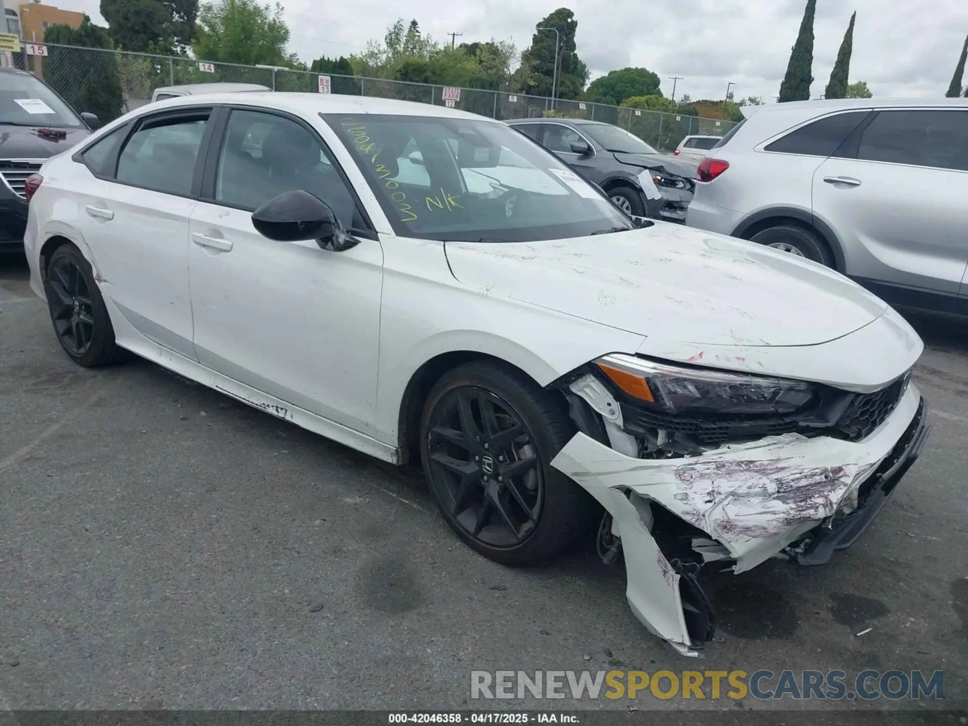 1 Photograph of a damaged car 2HGFE2F55SH536680 HONDA CIVIC 2025