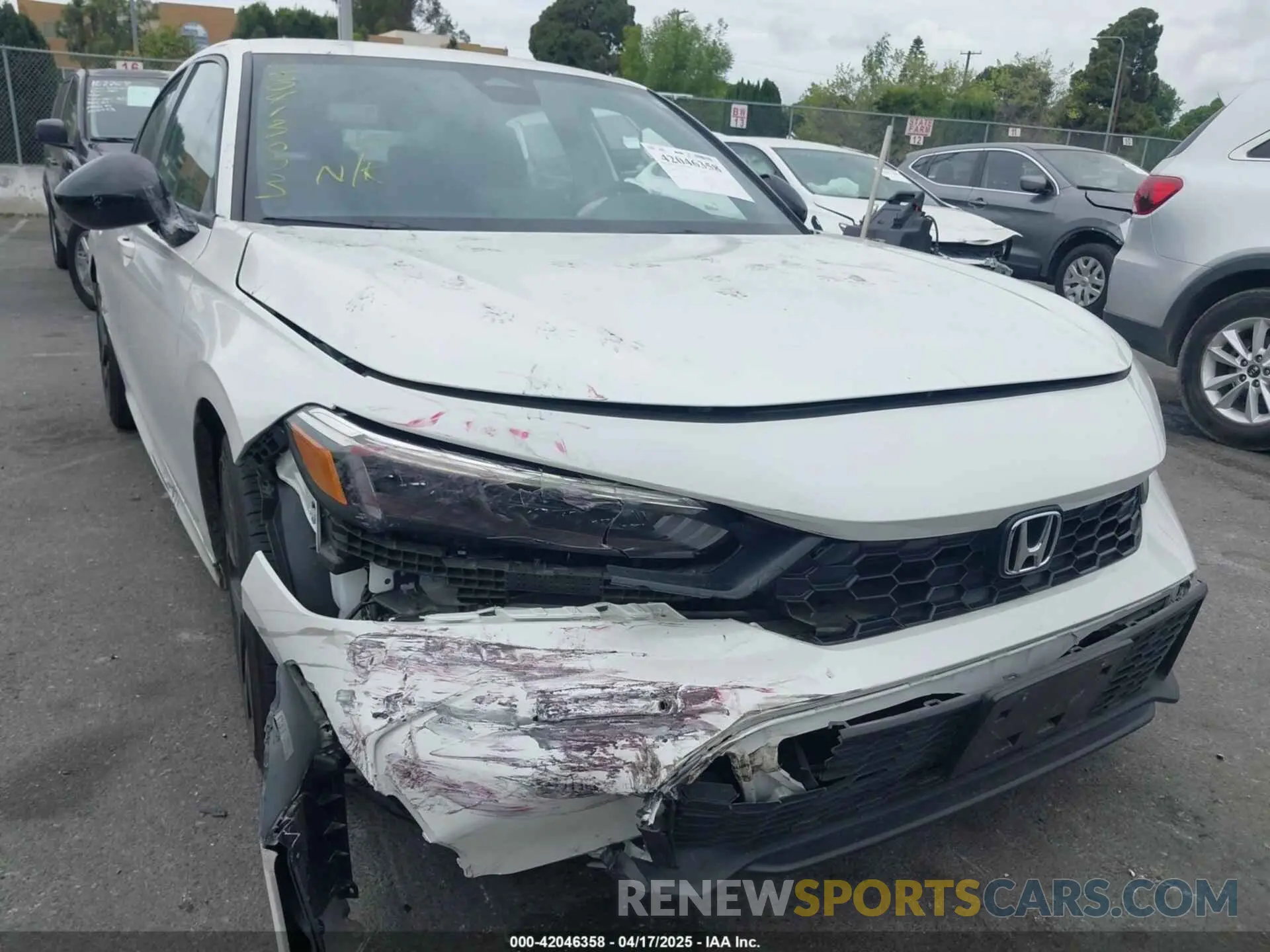6 Photograph of a damaged car 2HGFE2F55SH536680 HONDA CIVIC 2025