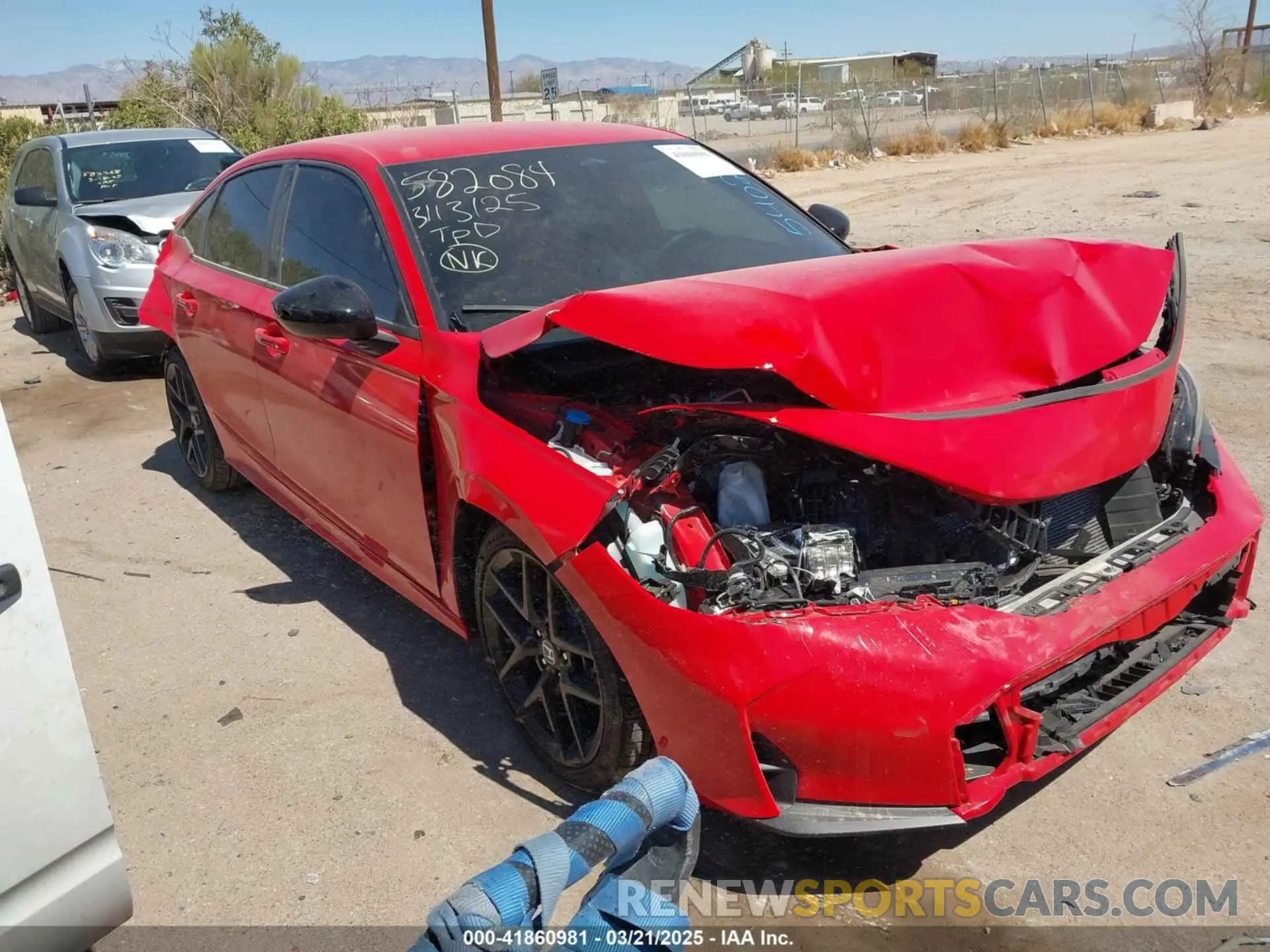 1 Photograph of a damaged car 2HGFE2F55SH540275 HONDA CIVIC 2025