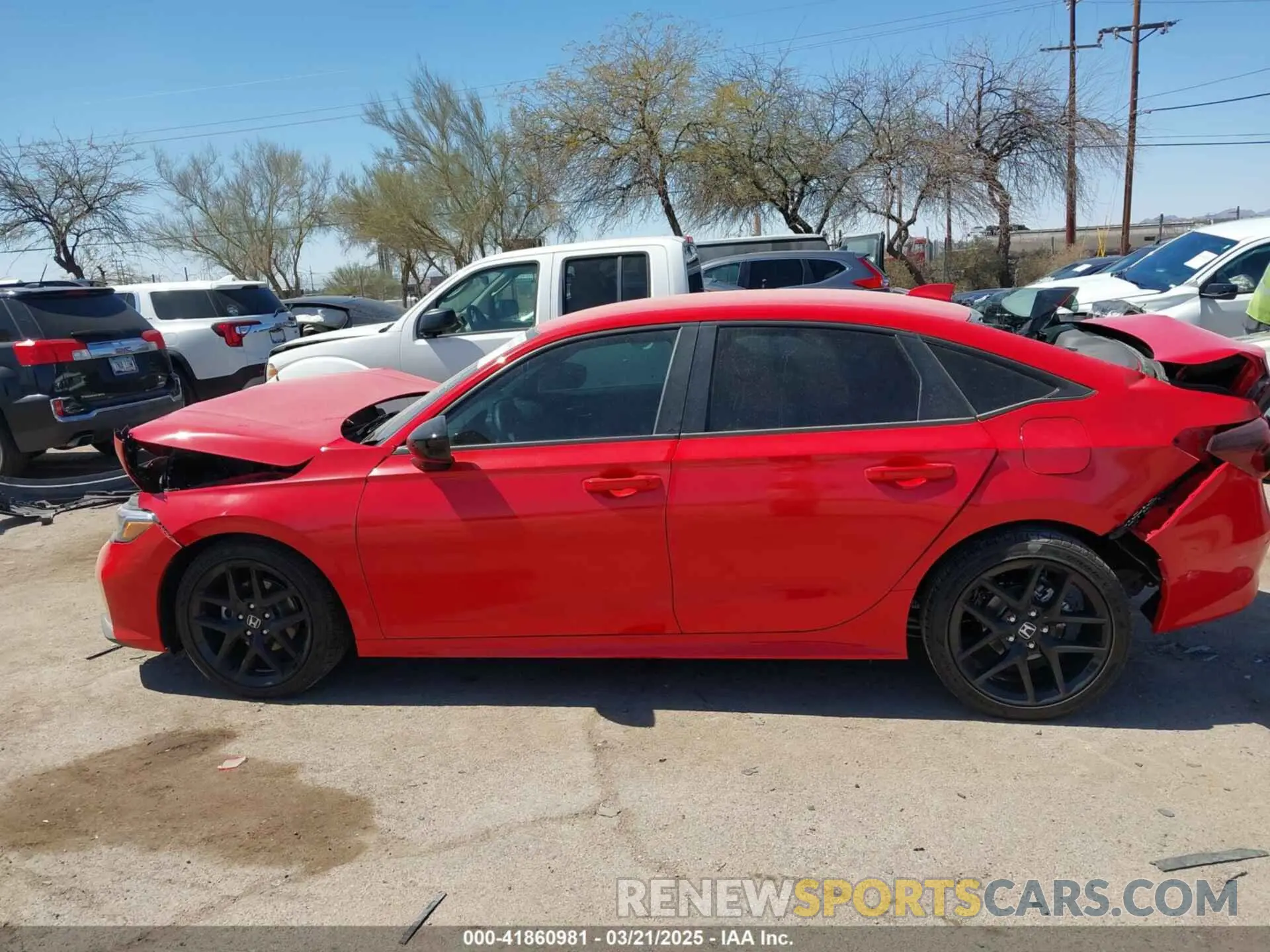 13 Photograph of a damaged car 2HGFE2F55SH540275 HONDA CIVIC 2025