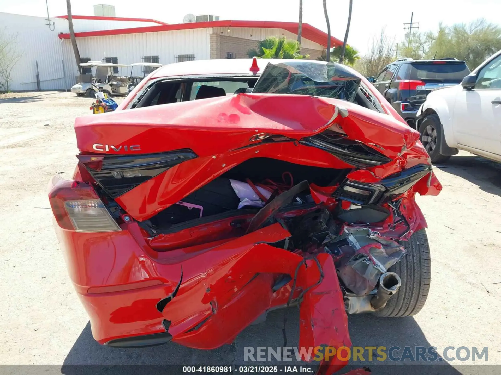 15 Photograph of a damaged car 2HGFE2F55SH540275 HONDA CIVIC 2025