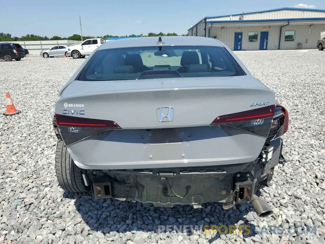 6 Photograph of a damaged car 2HGFE2F55SH546772 HONDA CIVIC 2025