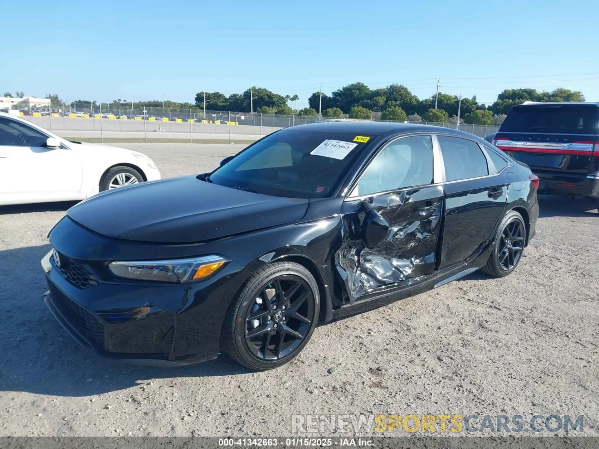 6 Photograph of a damaged car 2HGFE2F55SH553219 HONDA CIVIC 2025