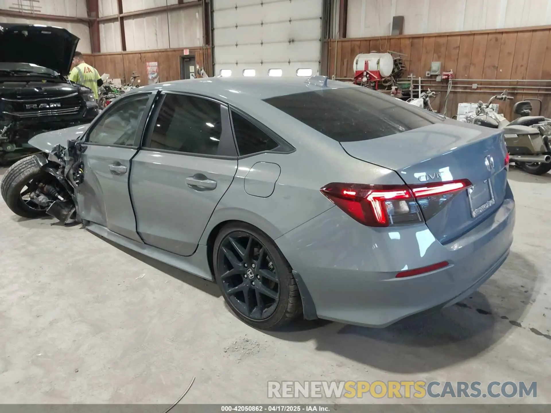 3 Photograph of a damaged car 2HGFE2F55SH562714 HONDA CIVIC 2025