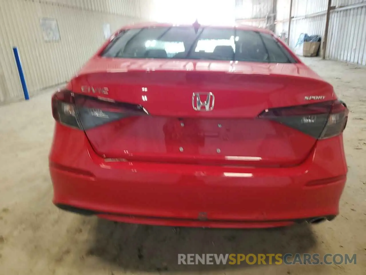 6 Photograph of a damaged car 2HGFE2F55SH569128 HONDA CIVIC 2025