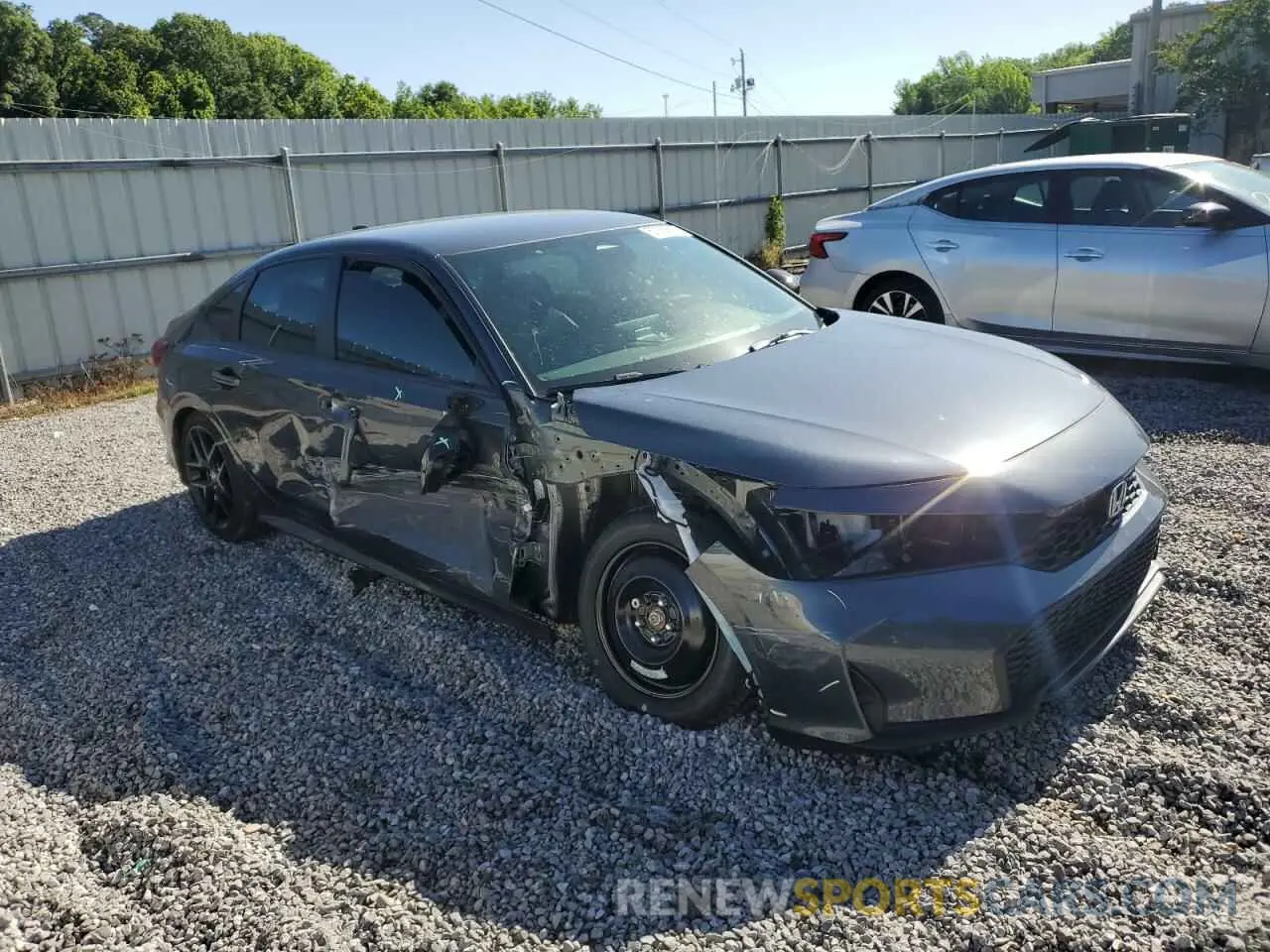 4 Photograph of a damaged car 2HGFE2F55SH577052 HONDA CIVIC 2025