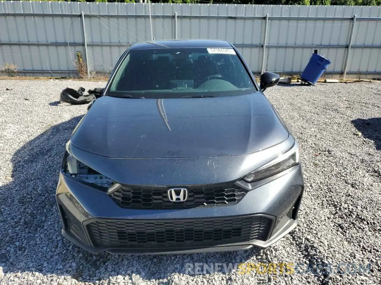 5 Photograph of a damaged car 2HGFE2F55SH577052 HONDA CIVIC 2025