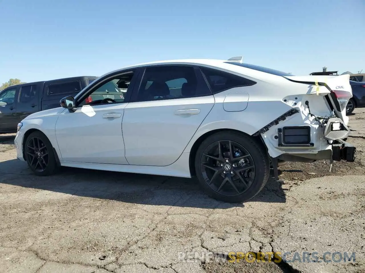 2 Photograph of a damaged car 2HGFE2F56SH503526 HONDA CIVIC 2025