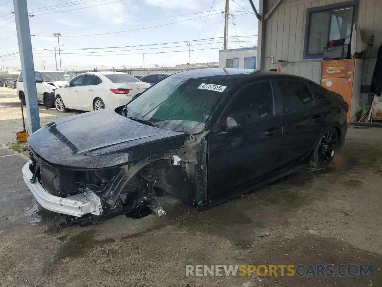 1 Photograph of a damaged car 2HGFE2F56SH506443 HONDA CIVIC 2025