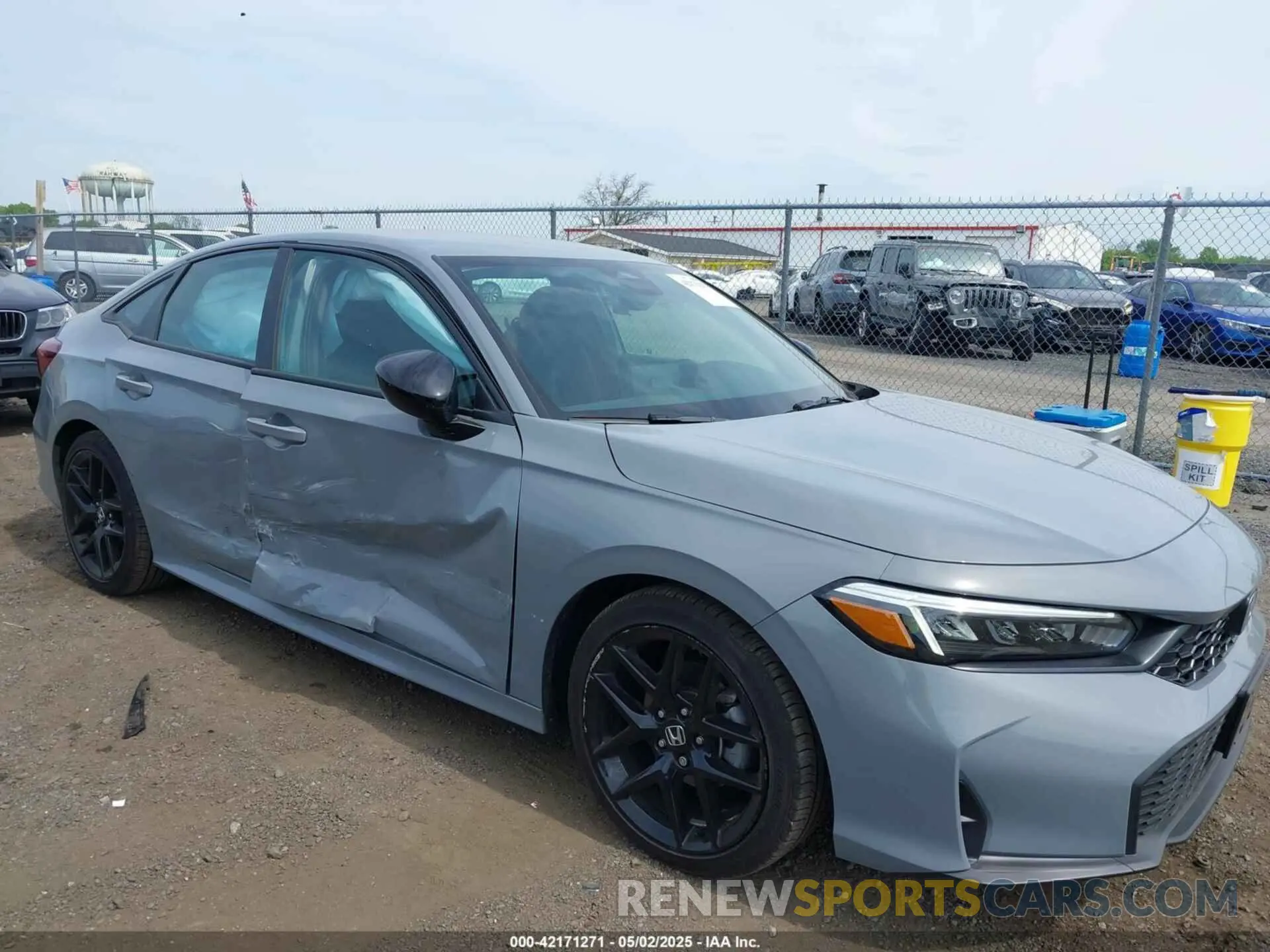 1 Photograph of a damaged car 2HGFE2F56SH510489 HONDA CIVIC 2025