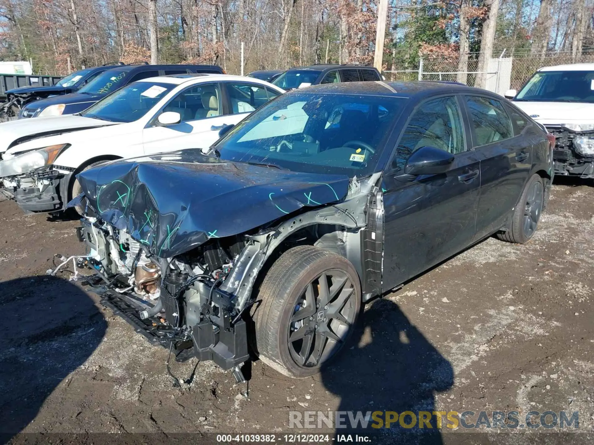 2 Photograph of a damaged car 2HGFE2F56SH514977 HONDA CIVIC 2025