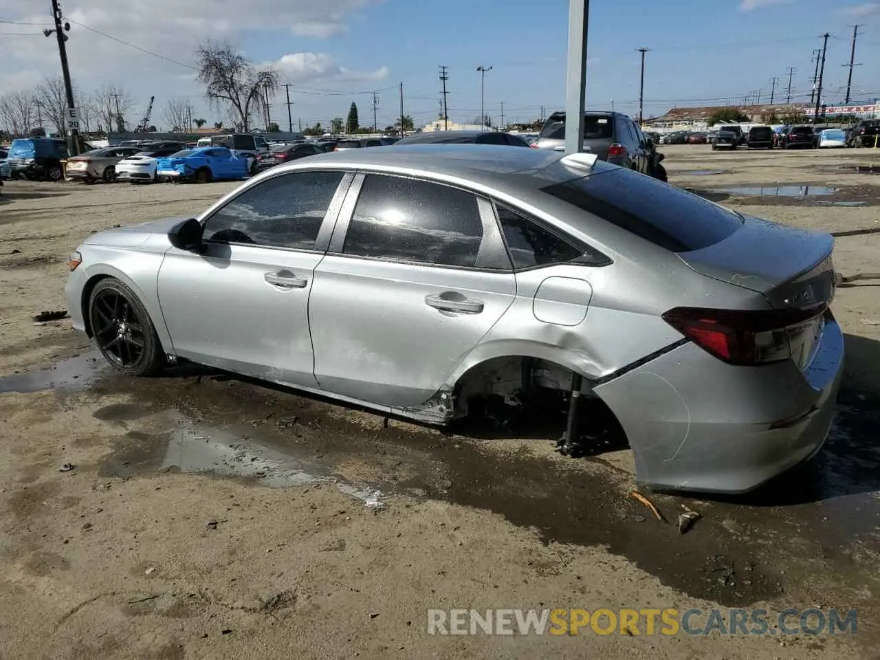 2 Photograph of a damaged car 2HGFE2F56SH515854 HONDA CIVIC 2025