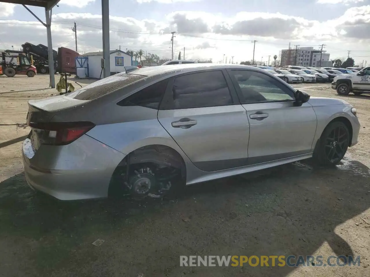 3 Photograph of a damaged car 2HGFE2F56SH515854 HONDA CIVIC 2025