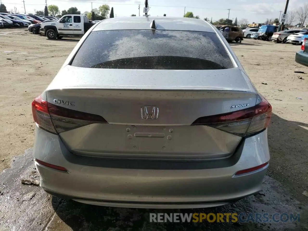 6 Photograph of a damaged car 2HGFE2F56SH515854 HONDA CIVIC 2025