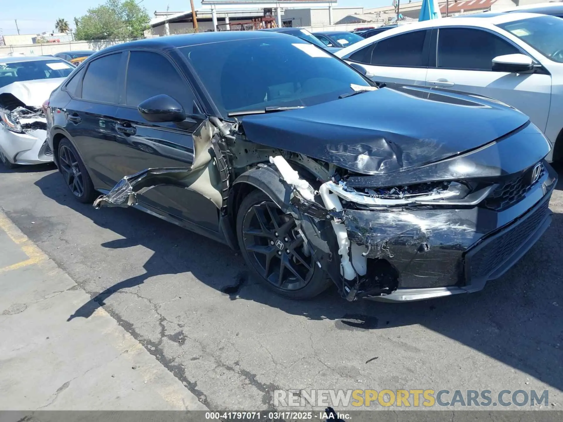 1 Photograph of a damaged car 2HGFE2F56SH531200 HONDA CIVIC 2025