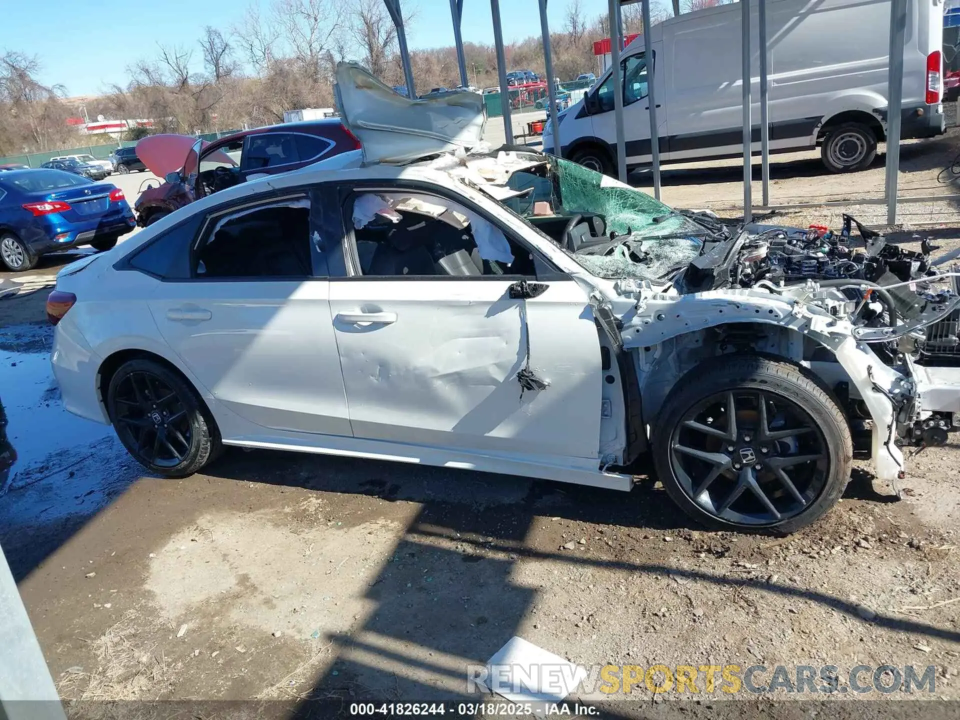 14 Photograph of a damaged car 2HGFE2F56SH532606 HONDA CIVIC 2025