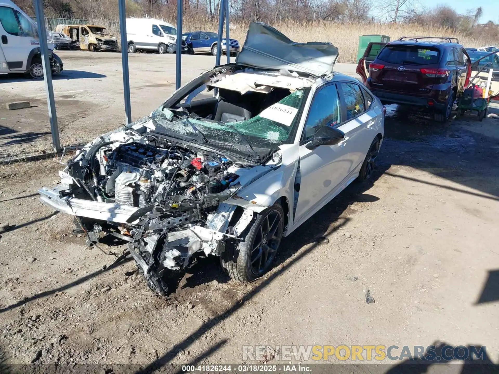 2 Photograph of a damaged car 2HGFE2F56SH532606 HONDA CIVIC 2025