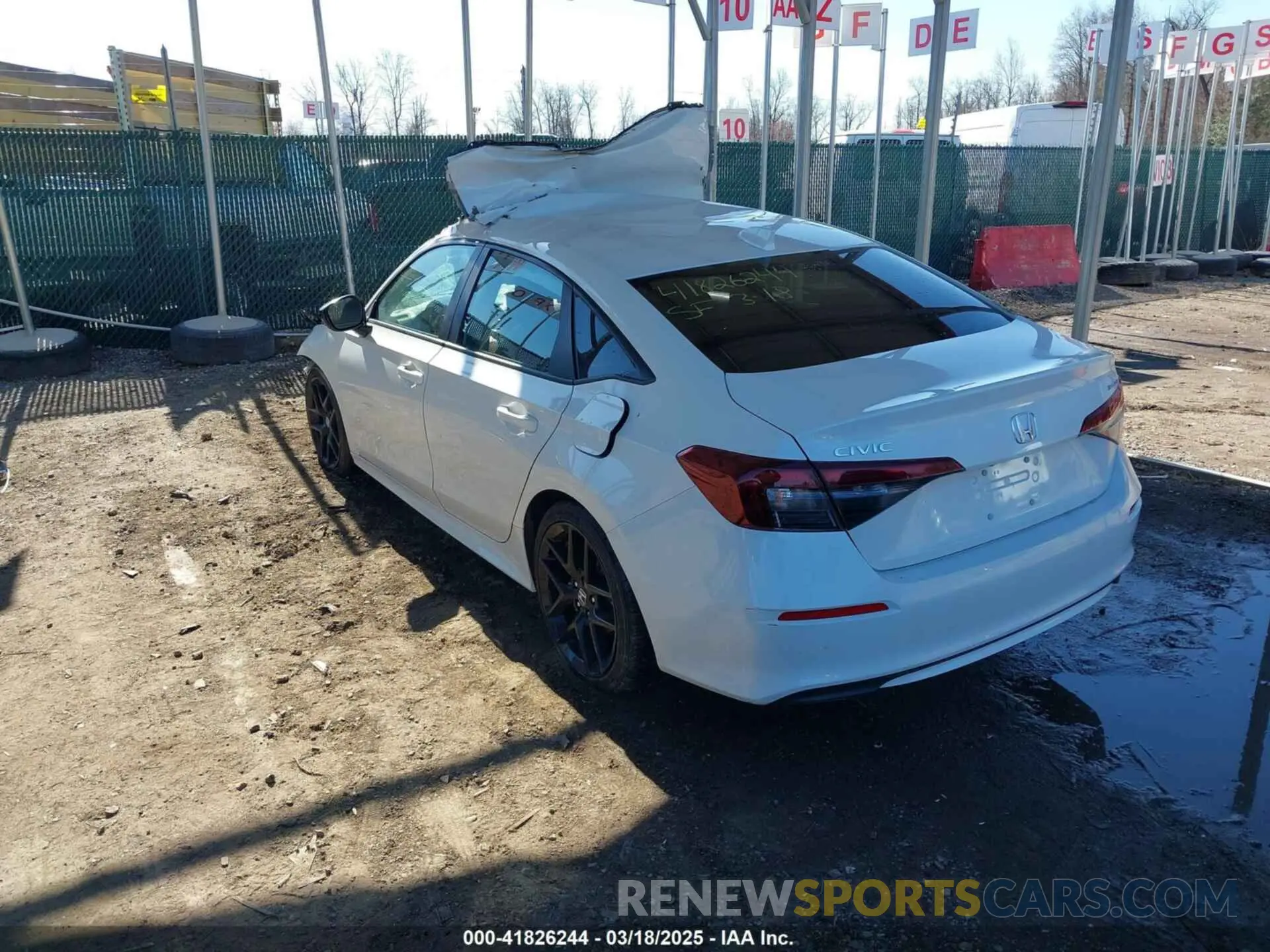 3 Photograph of a damaged car 2HGFE2F56SH532606 HONDA CIVIC 2025