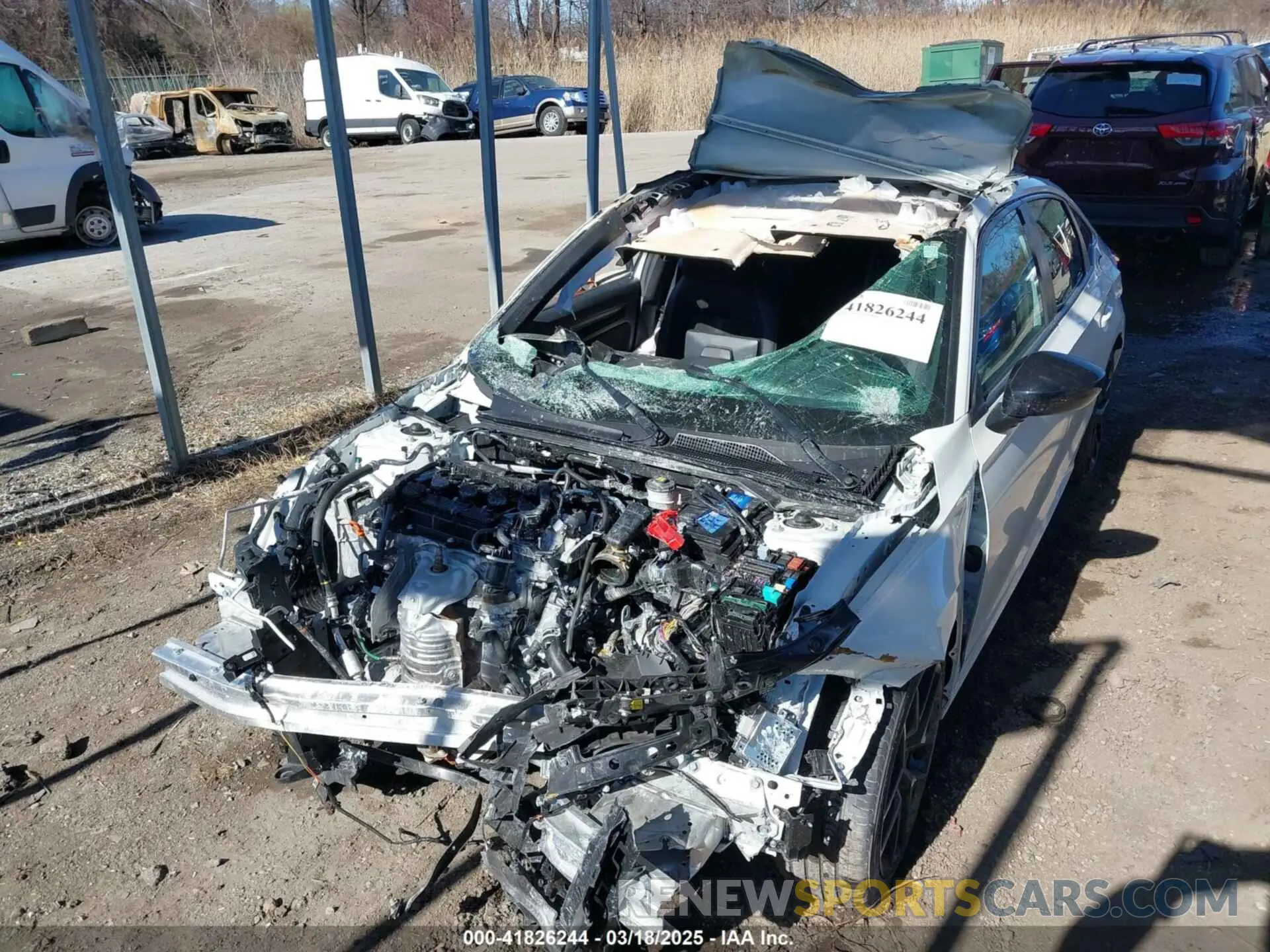 6 Photograph of a damaged car 2HGFE2F56SH532606 HONDA CIVIC 2025