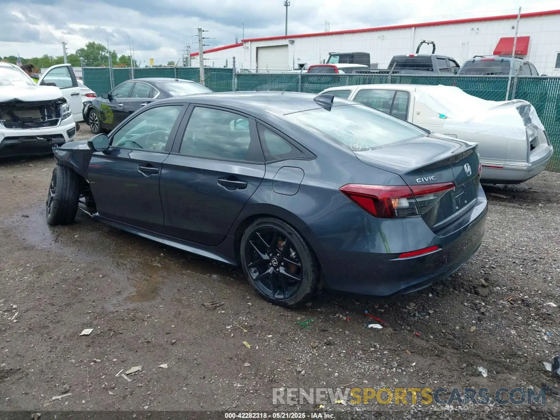 3 Photograph of a damaged car 2HGFE2F56SH536073 HONDA CIVIC 2025