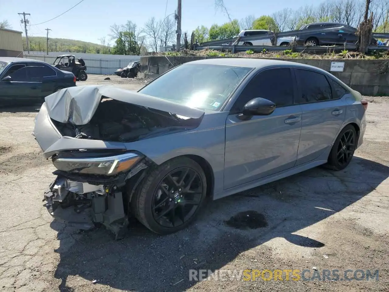 1 Photograph of a damaged car 2HGFE2F56SH548160 HONDA CIVIC 2025