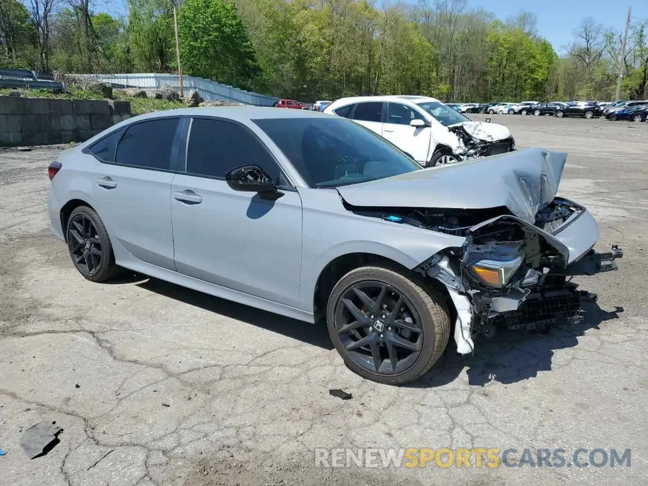 4 Photograph of a damaged car 2HGFE2F56SH548160 HONDA CIVIC 2025