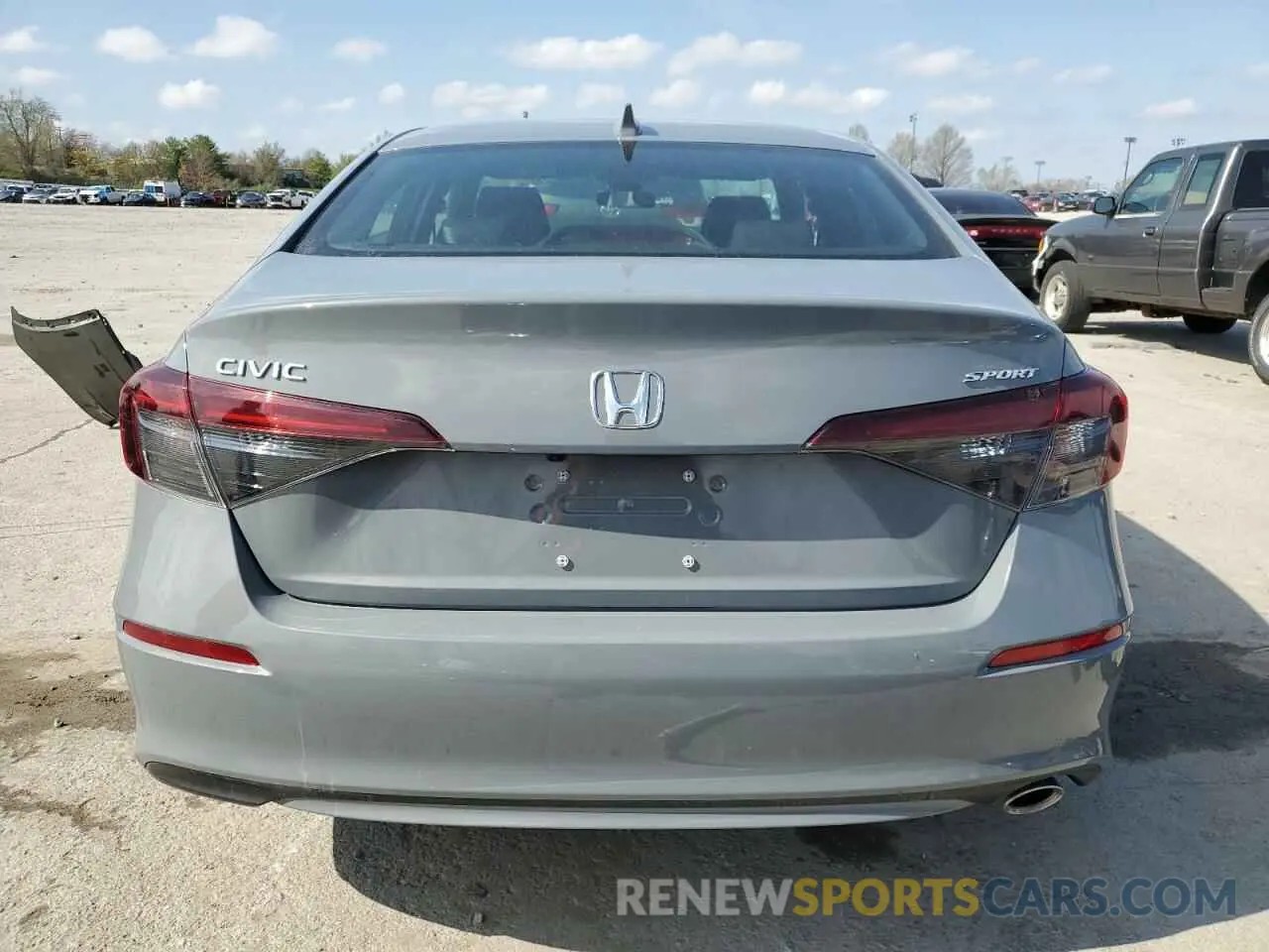 6 Photograph of a damaged car 2HGFE2F56SH553732 HONDA CIVIC 2025