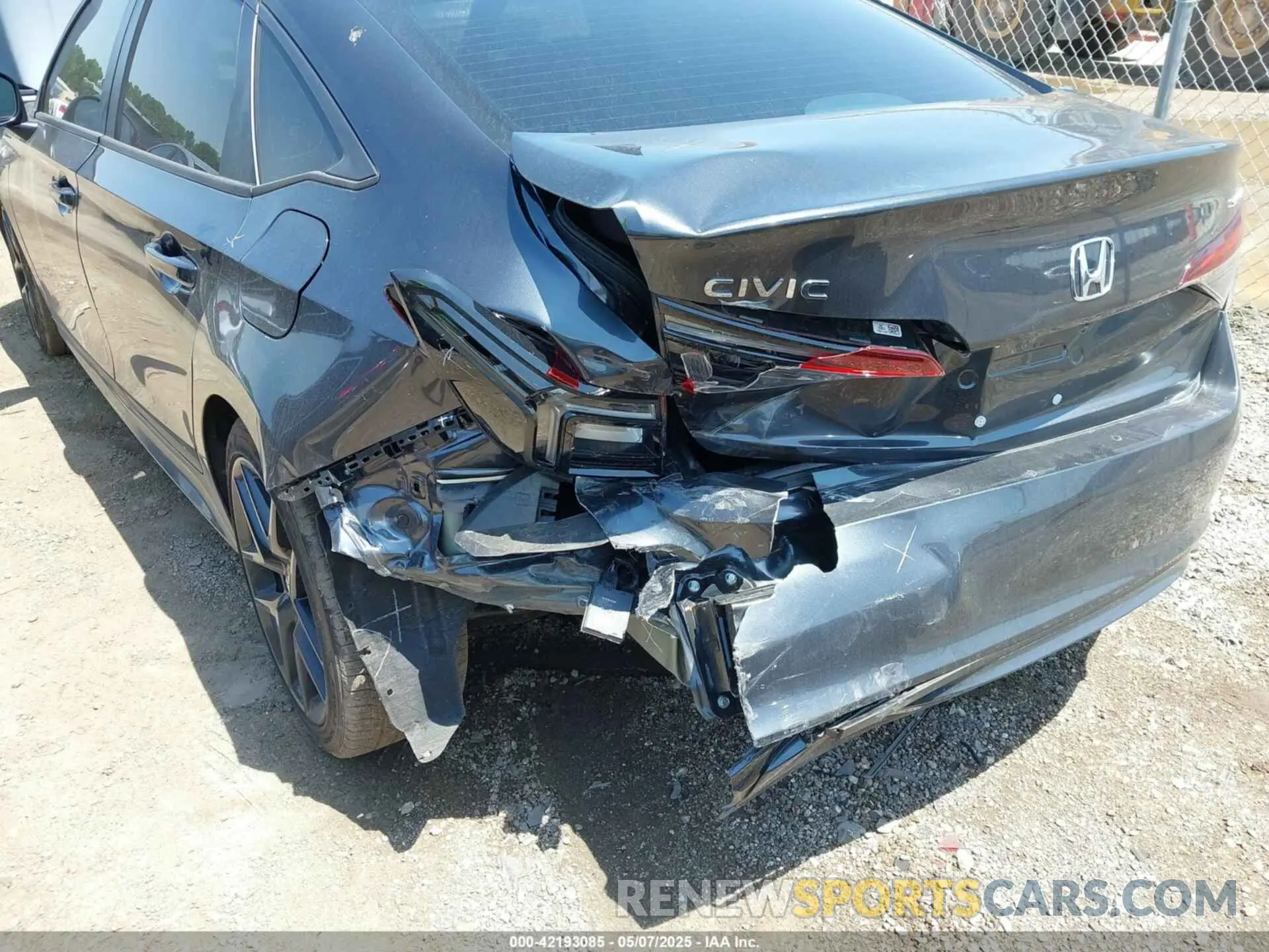 6 Photograph of a damaged car 2HGFE2F56SH559594 HONDA CIVIC 2025