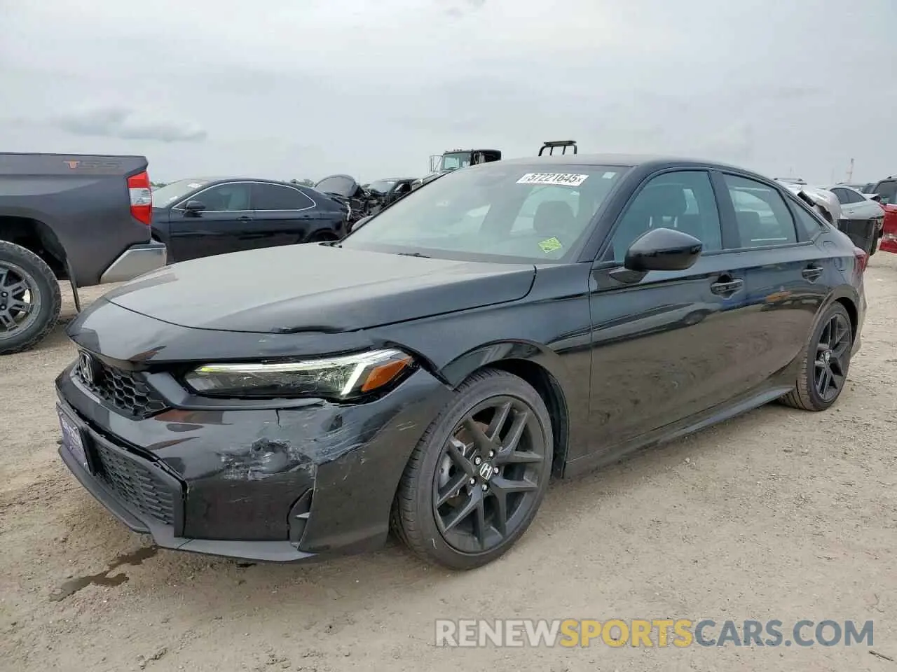 1 Photograph of a damaged car 2HGFE2F56SH561815 HONDA CIVIC 2025