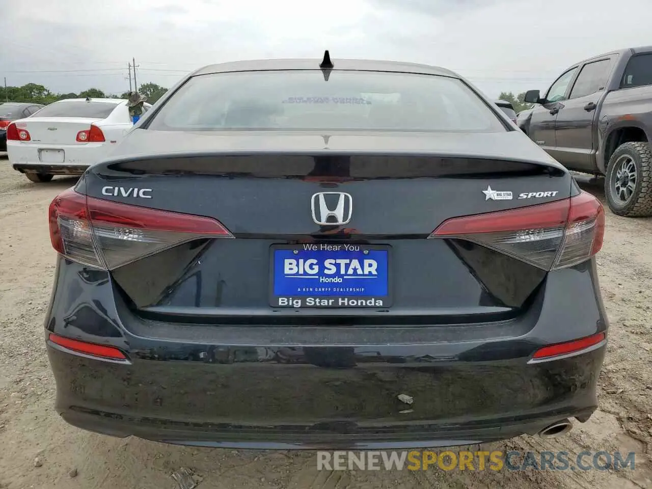 6 Photograph of a damaged car 2HGFE2F56SH561815 HONDA CIVIC 2025