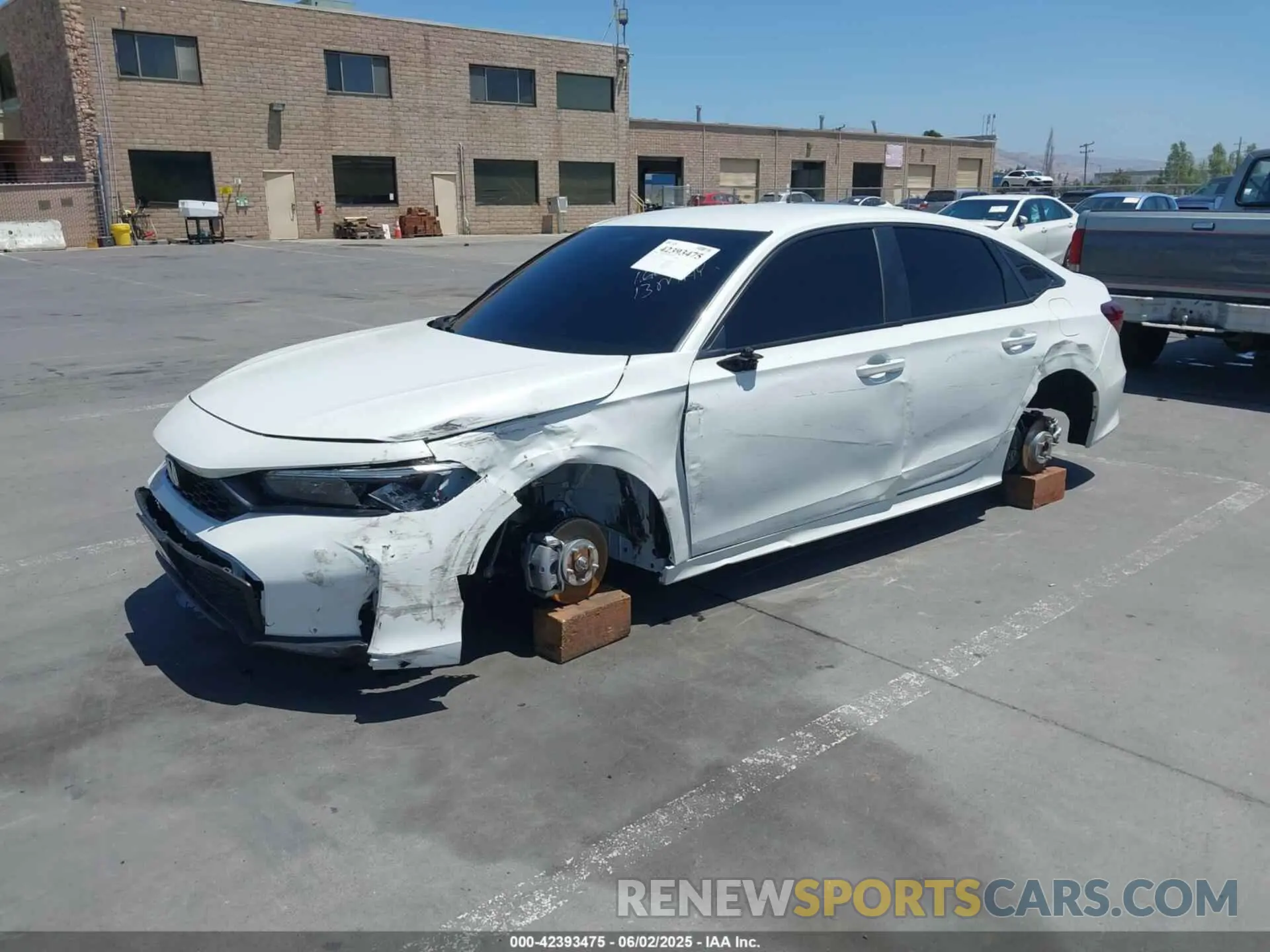 2 Photograph of a damaged car 2HGFE2F56SH564746 HONDA CIVIC 2025