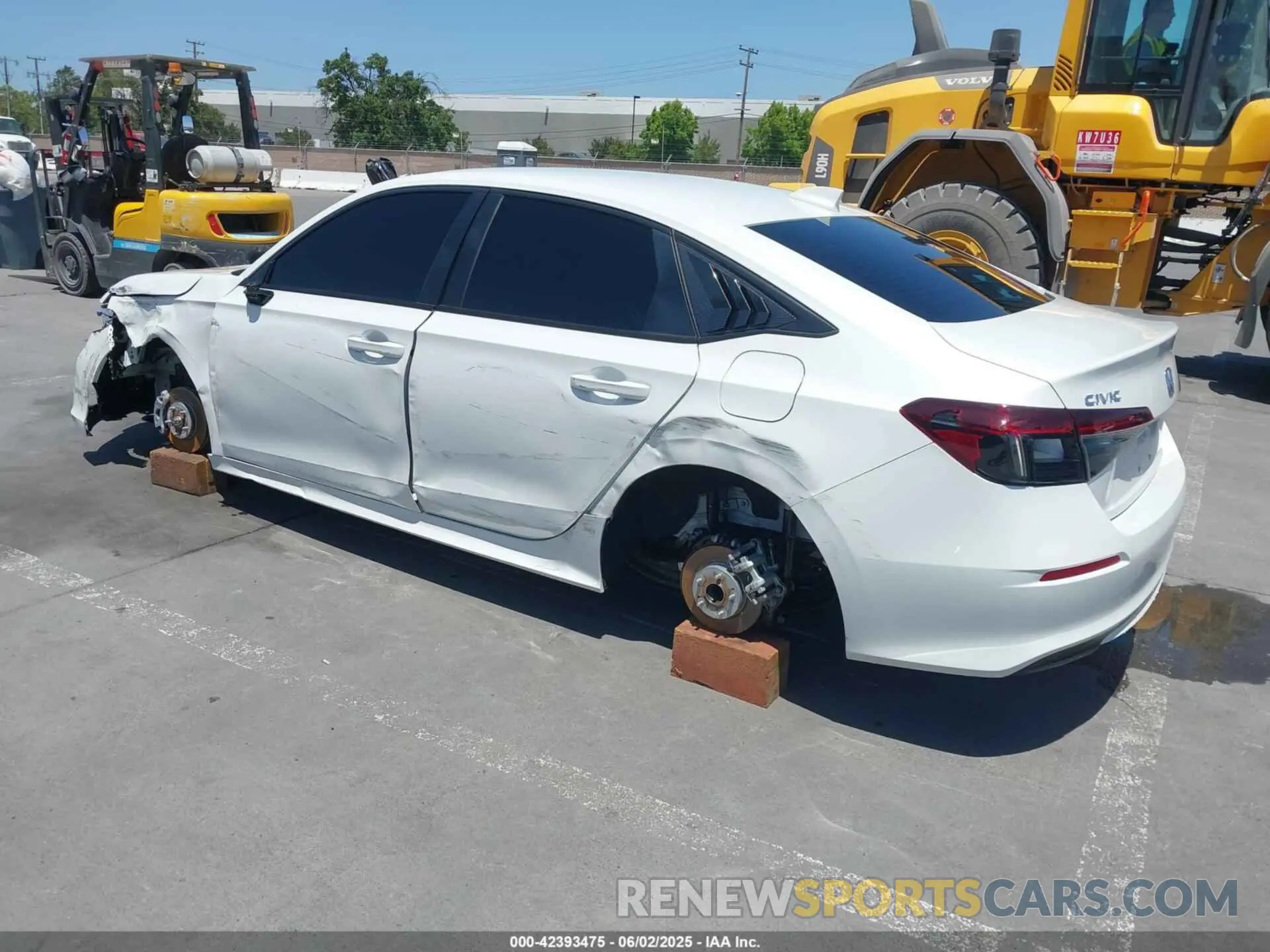 3 Photograph of a damaged car 2HGFE2F56SH564746 HONDA CIVIC 2025