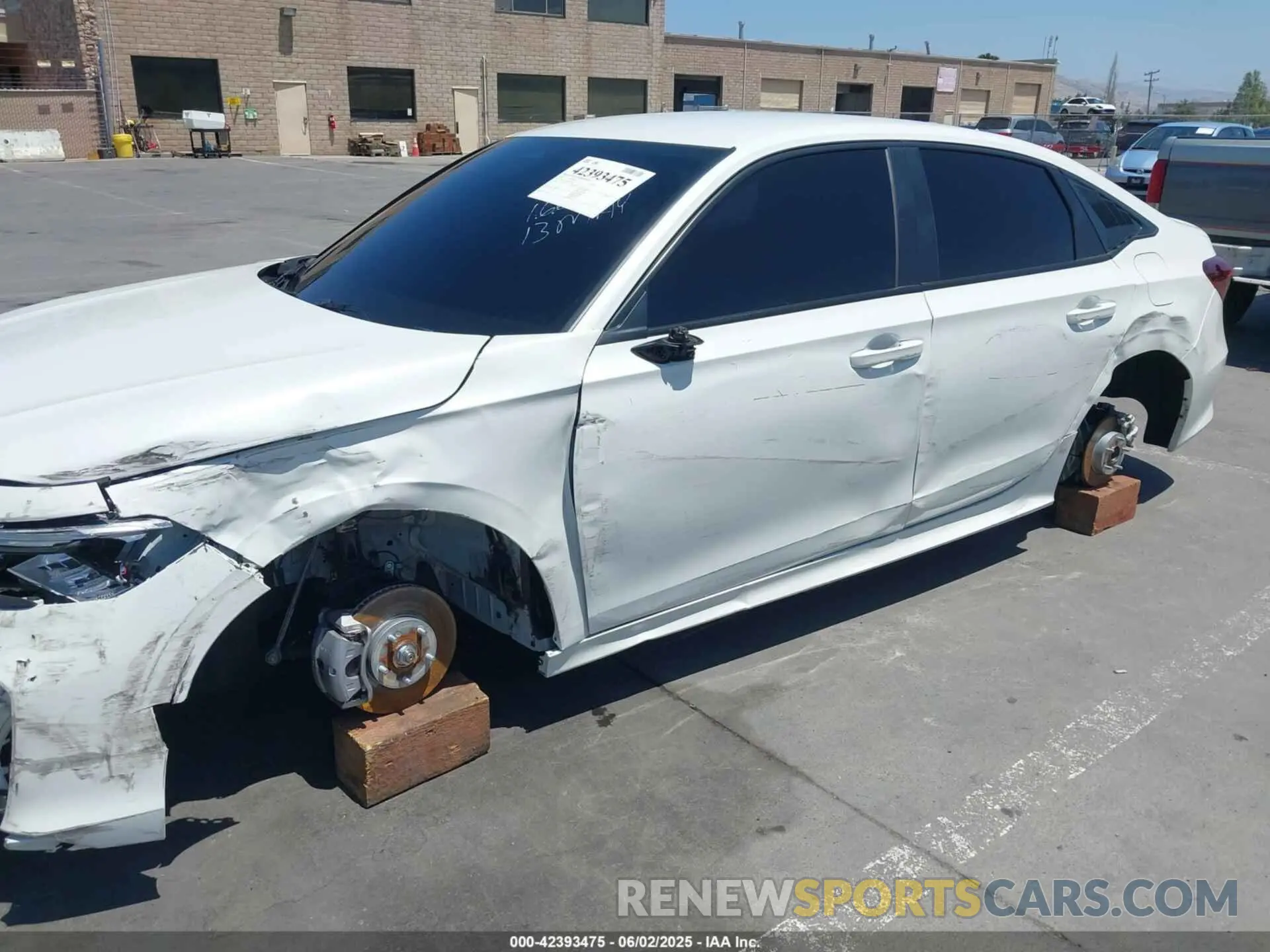 6 Photograph of a damaged car 2HGFE2F56SH564746 HONDA CIVIC 2025