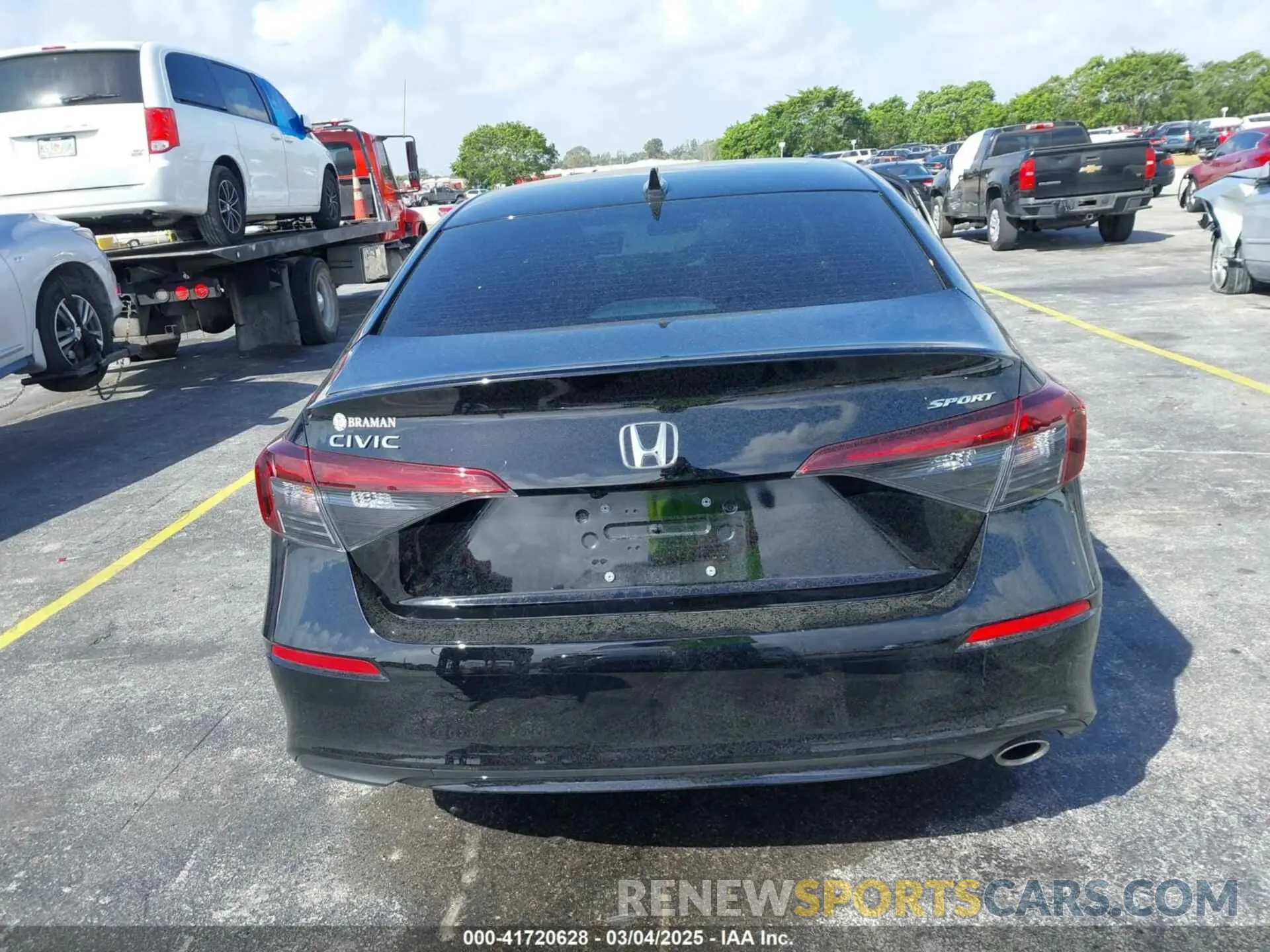 16 Photograph of a damaged car 2HGFE2F56SH569638 HONDA CIVIC 2025