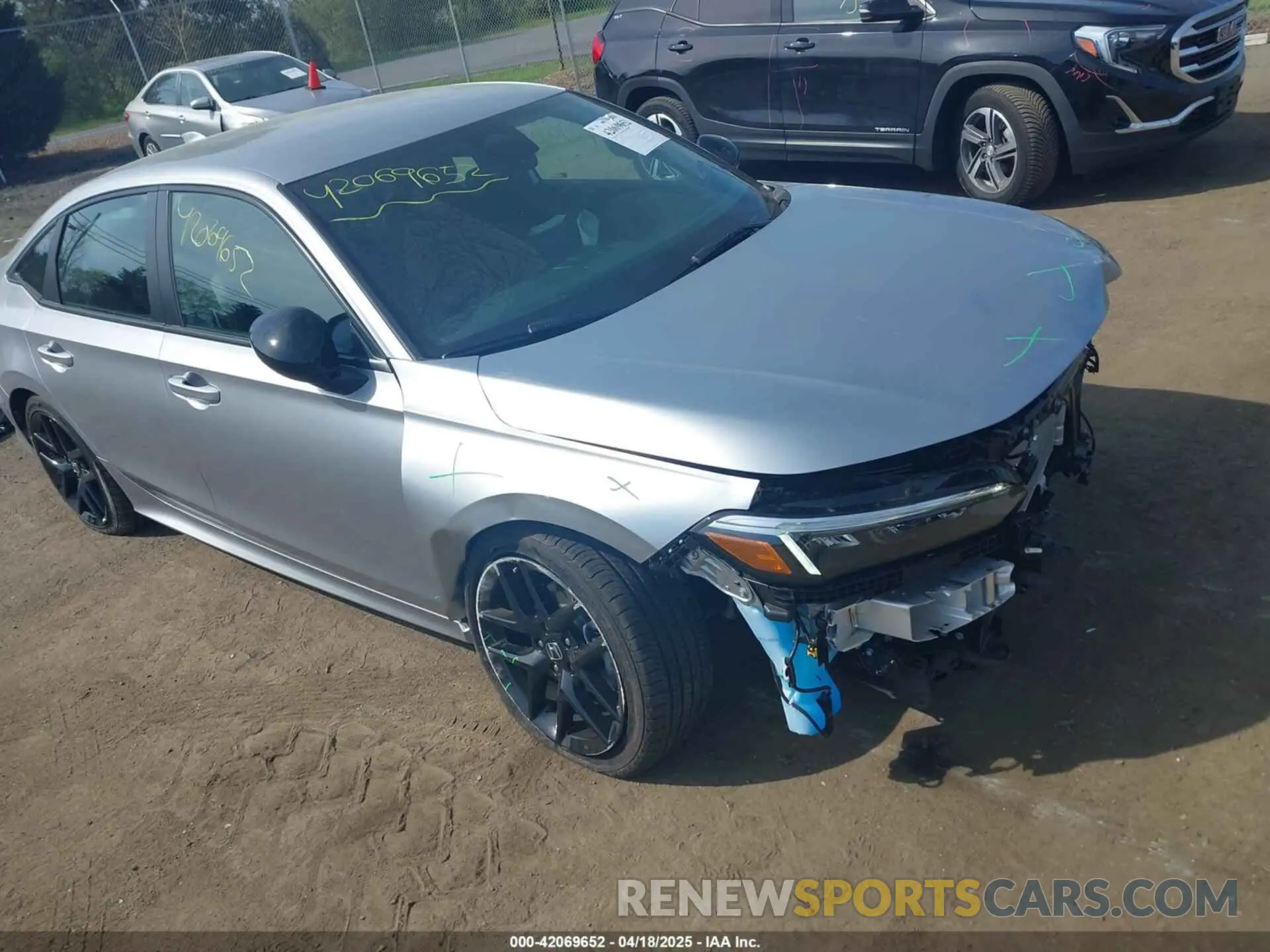 1 Photograph of a damaged car 2HGFE2F56SH576265 HONDA CIVIC 2025