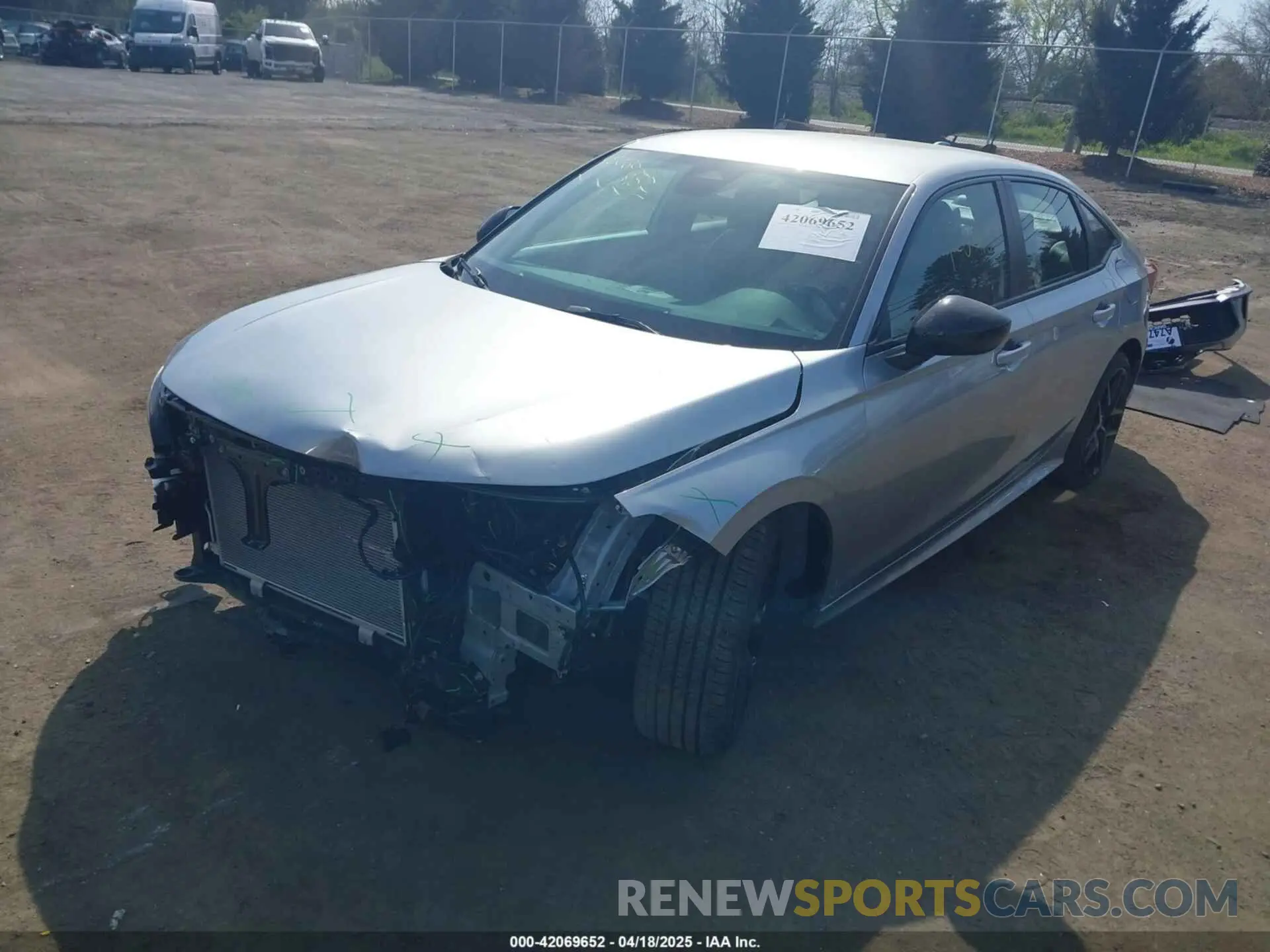 2 Photograph of a damaged car 2HGFE2F56SH576265 HONDA CIVIC 2025