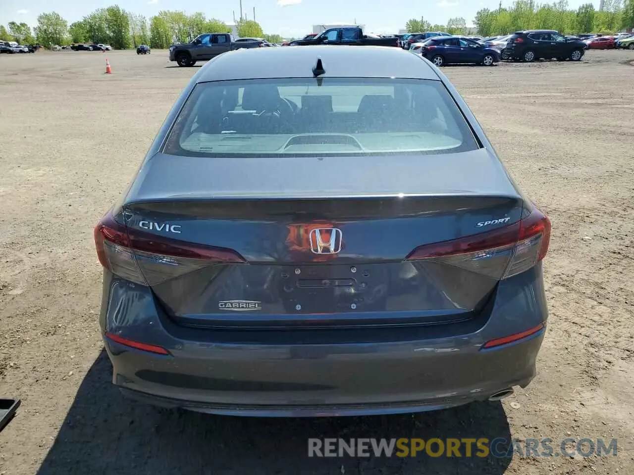 6 Photograph of a damaged car 2HGFE2F57SH104270 HONDA CIVIC 2025