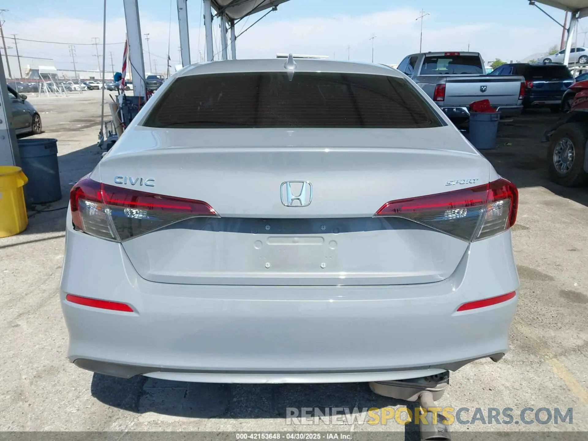 16 Photograph of a damaged car 2HGFE2F57SH504703 HONDA CIVIC 2025