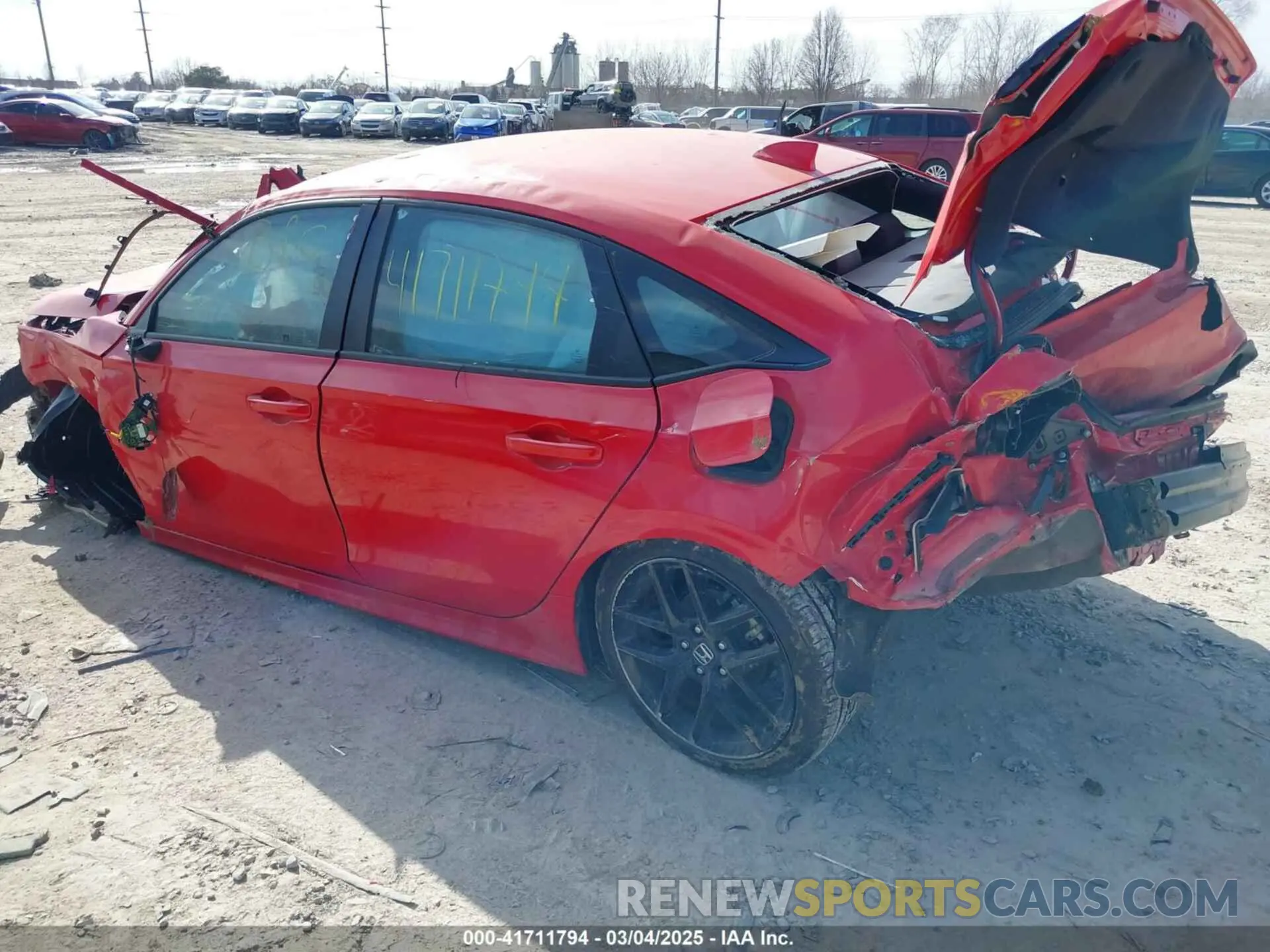 14 Photograph of a damaged car 2HGFE2F57SH515183 HONDA CIVIC 2025