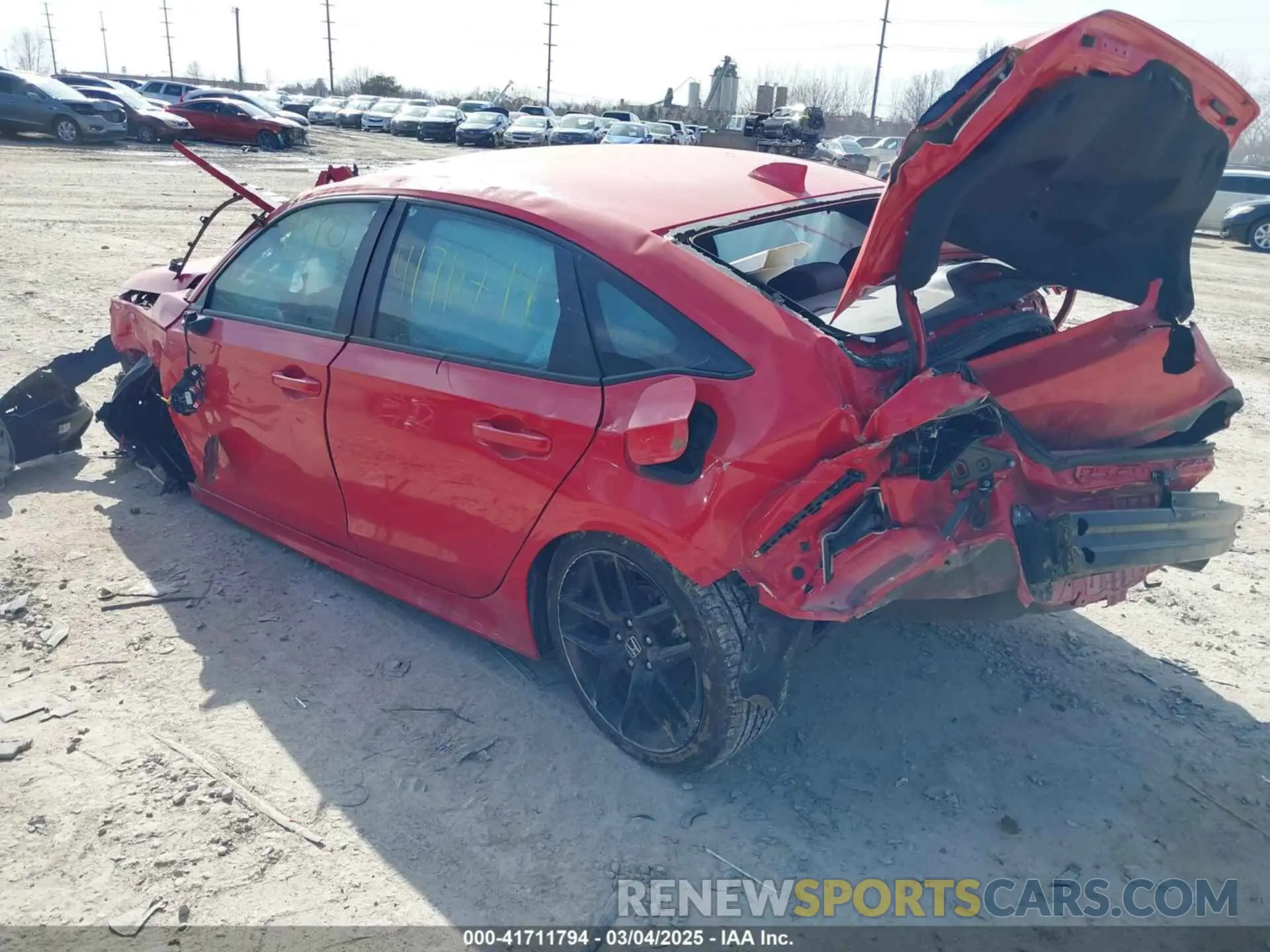 3 Photograph of a damaged car 2HGFE2F57SH515183 HONDA CIVIC 2025