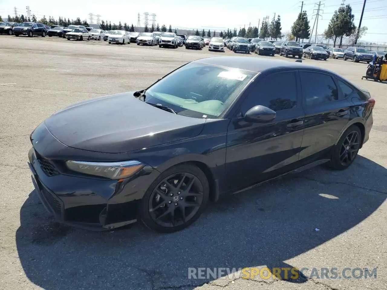 1 Photograph of a damaged car 2HGFE2F57SH515328 HONDA CIVIC 2025