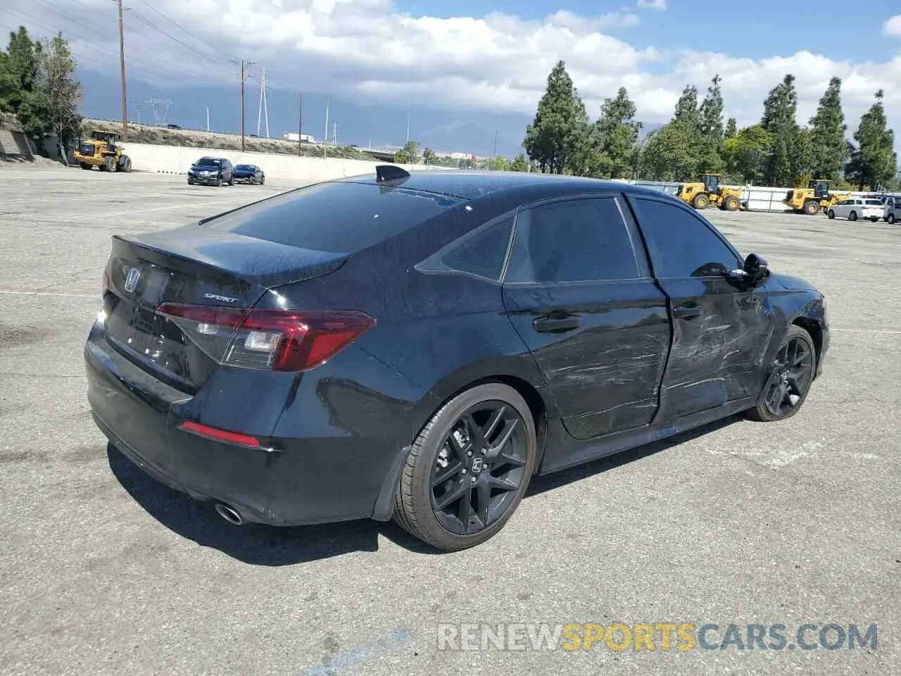3 Photograph of a damaged car 2HGFE2F57SH515328 HONDA CIVIC 2025