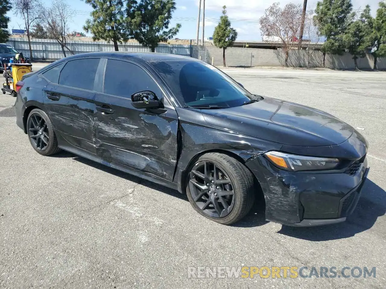 4 Photograph of a damaged car 2HGFE2F57SH515328 HONDA CIVIC 2025