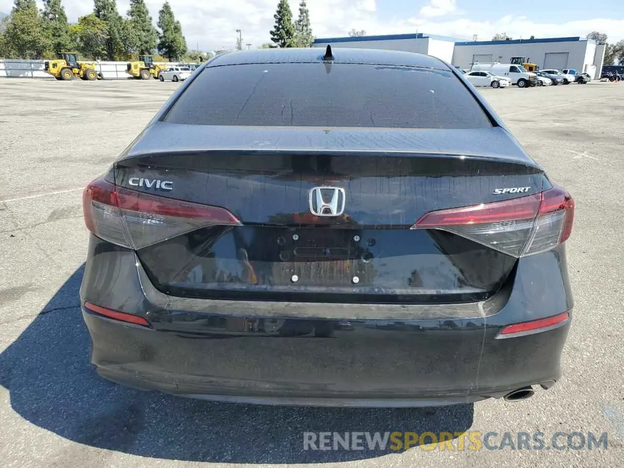 6 Photograph of a damaged car 2HGFE2F57SH515328 HONDA CIVIC 2025